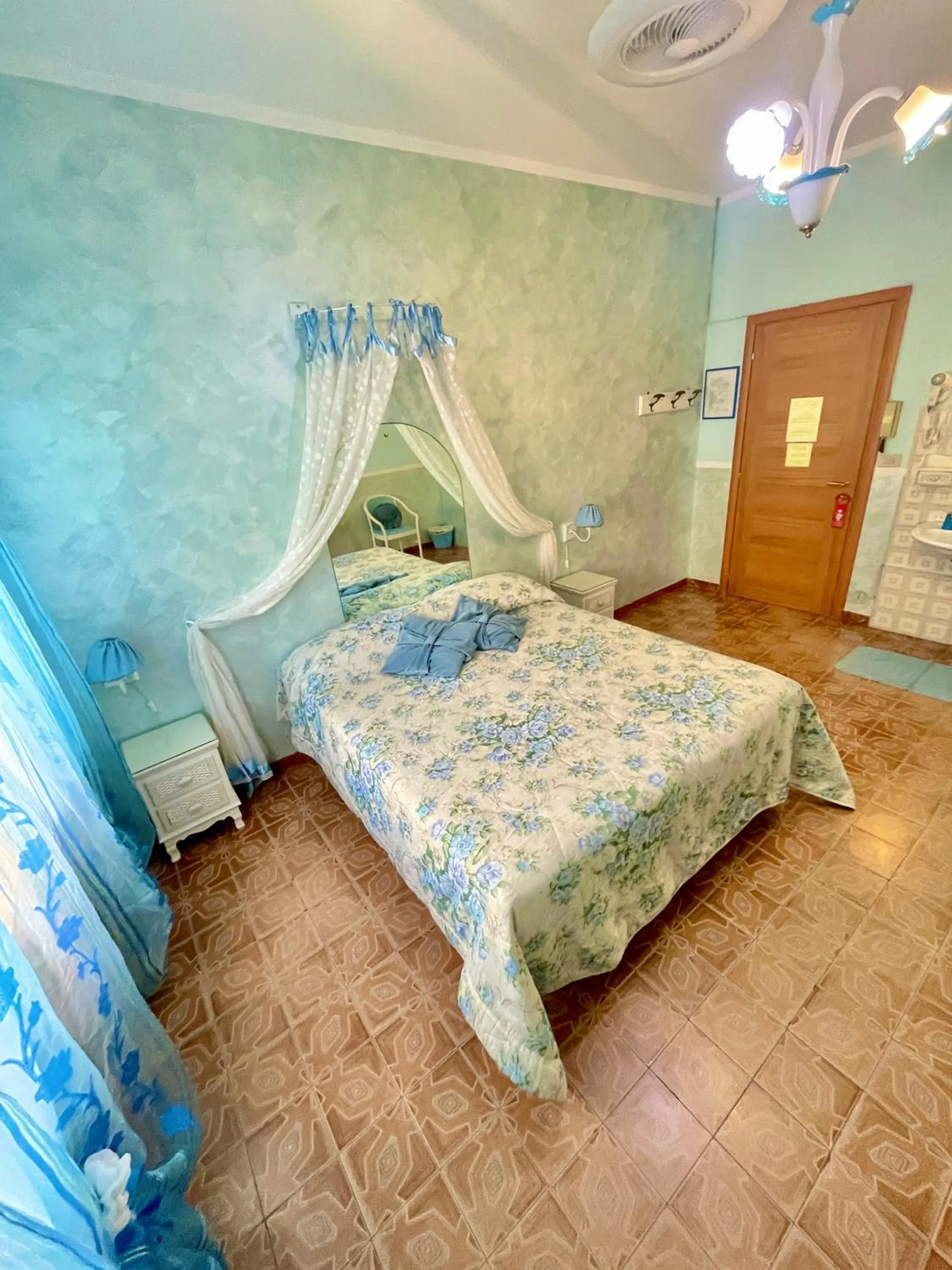 Bed in Hotel Serenella