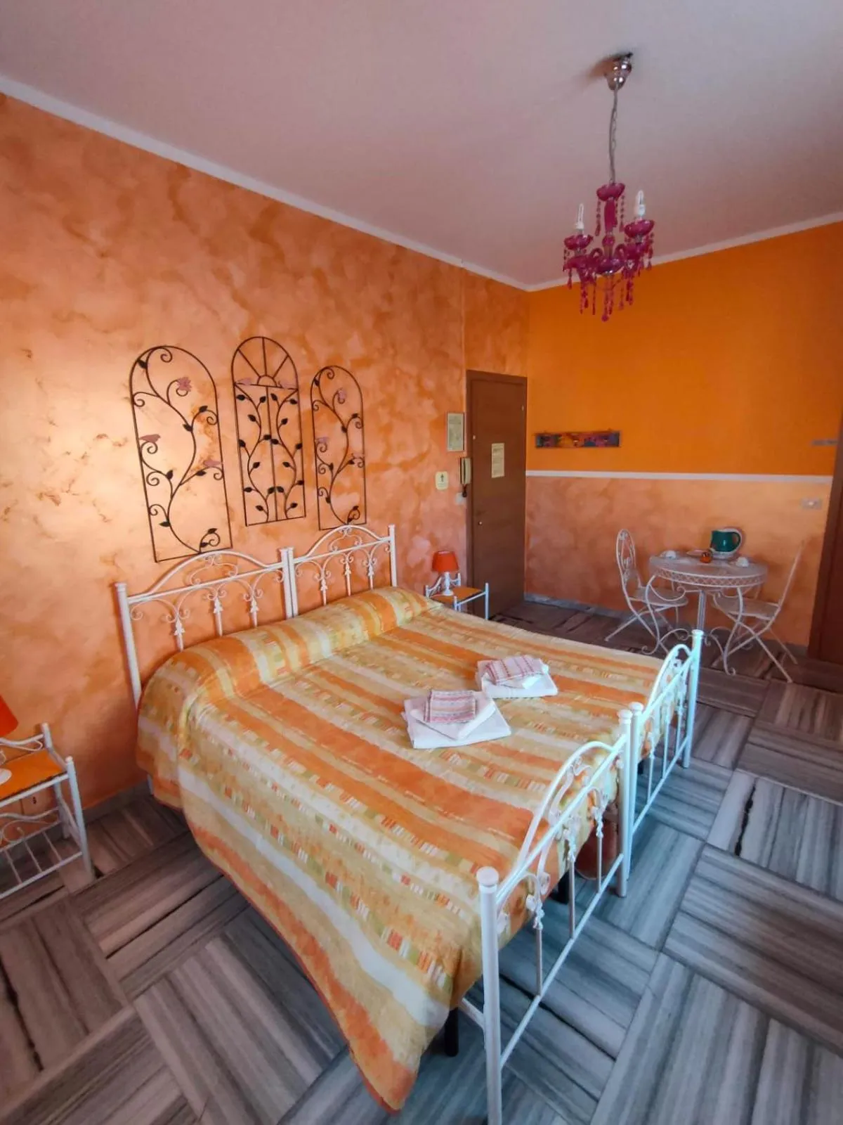 Bed in Hotel Serenella