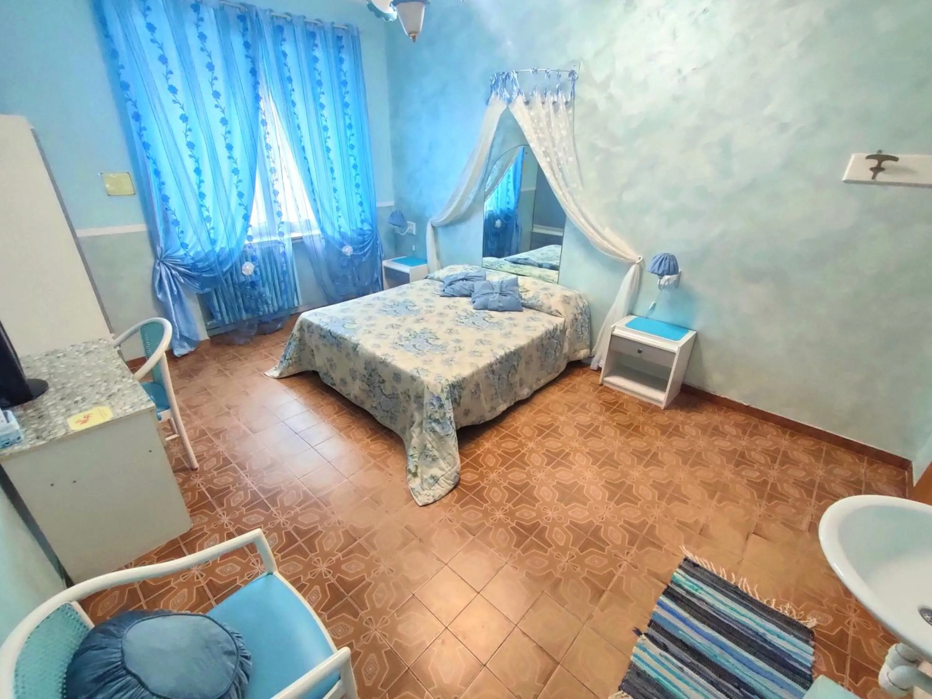 Bed in Hotel Serenella