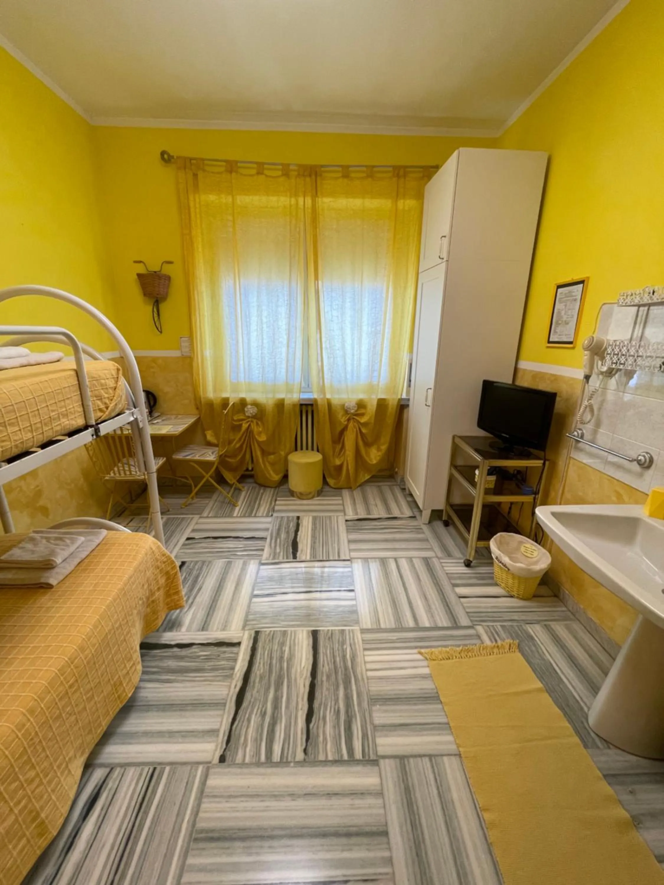 Bed in Hotel Serenella