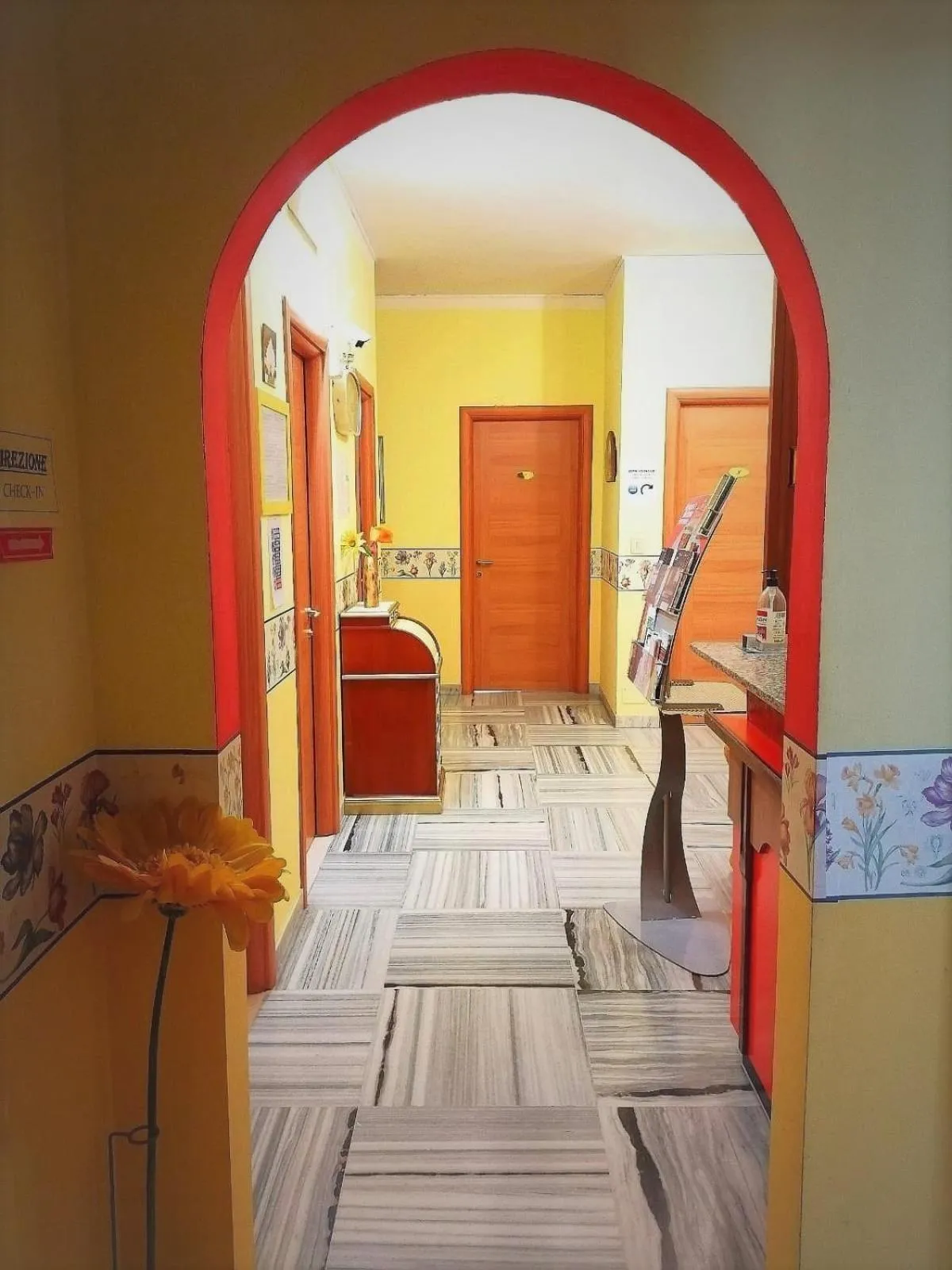 Facade/entrance in Hotel Serenella