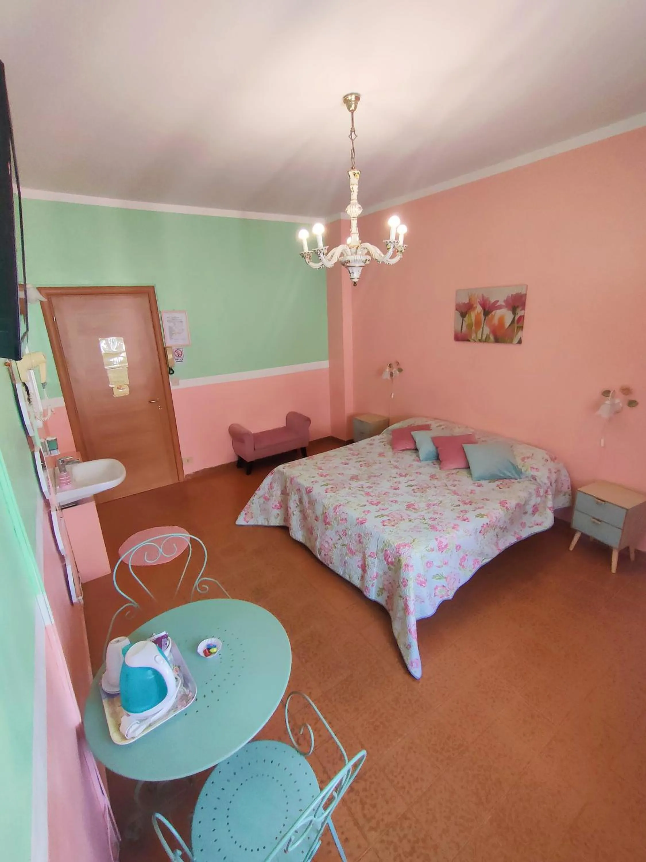 Bed in Hotel Serenella