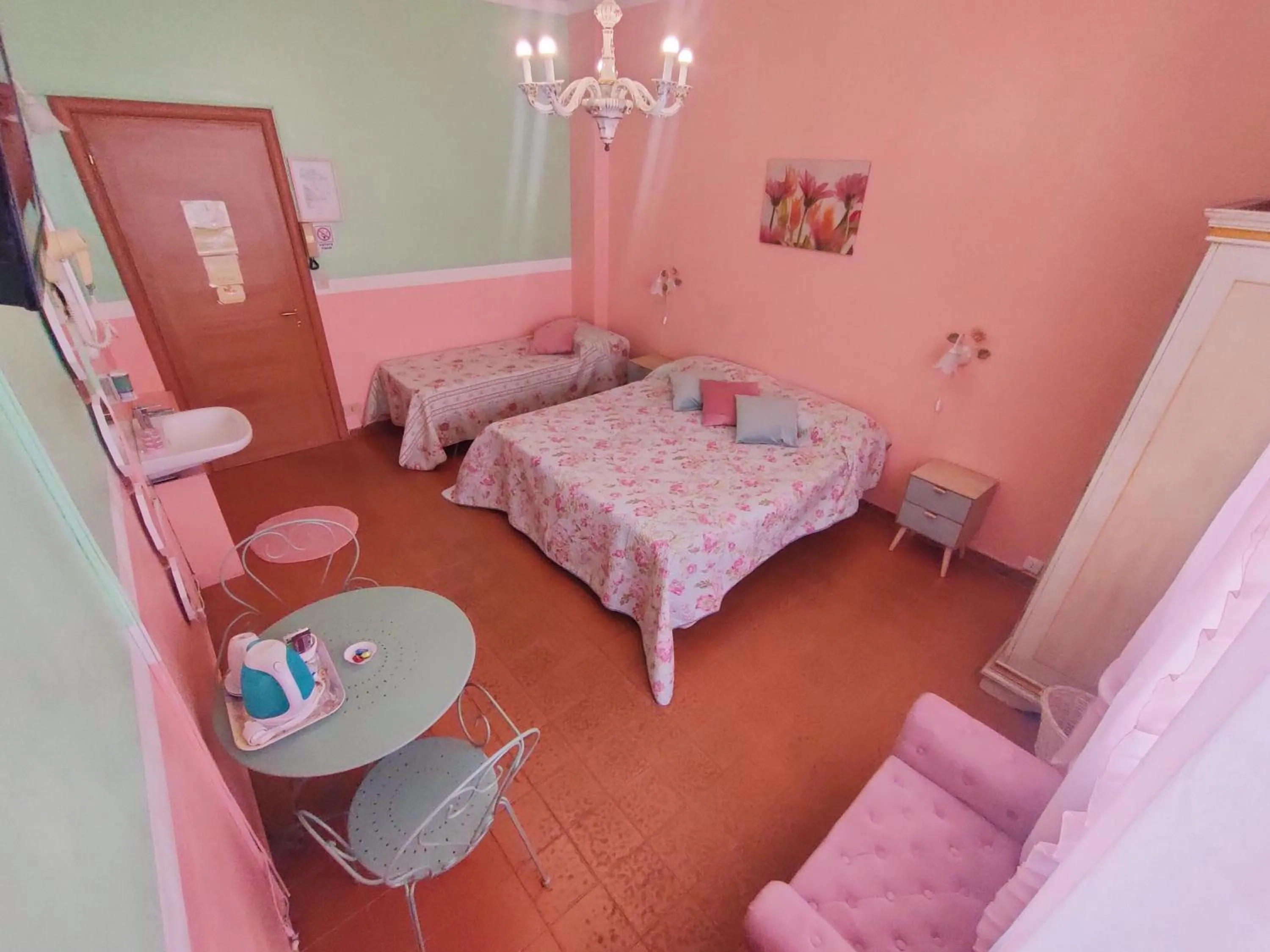 Bed in Hotel Serenella