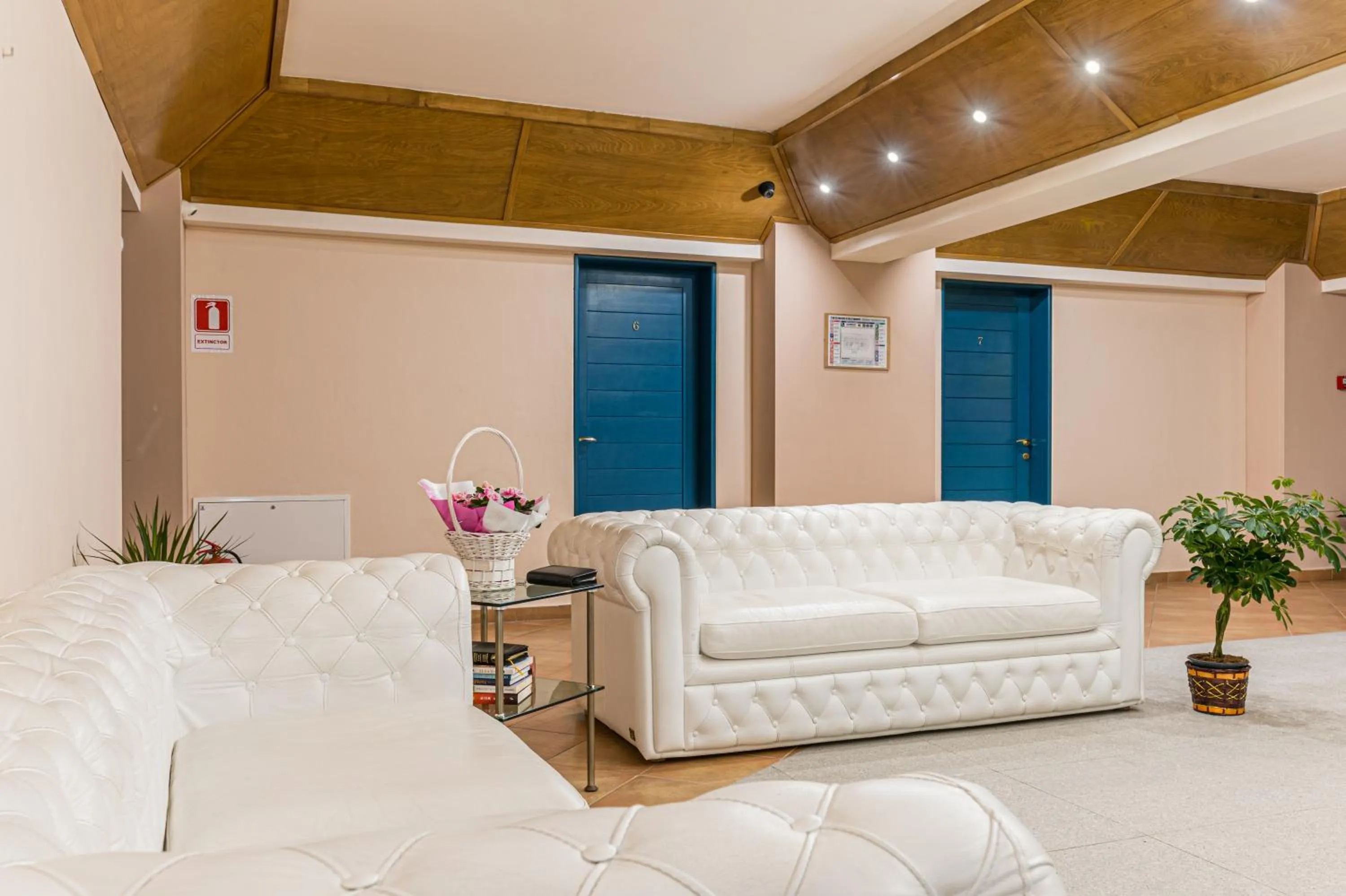 Lobby or reception in Stejarii Resort