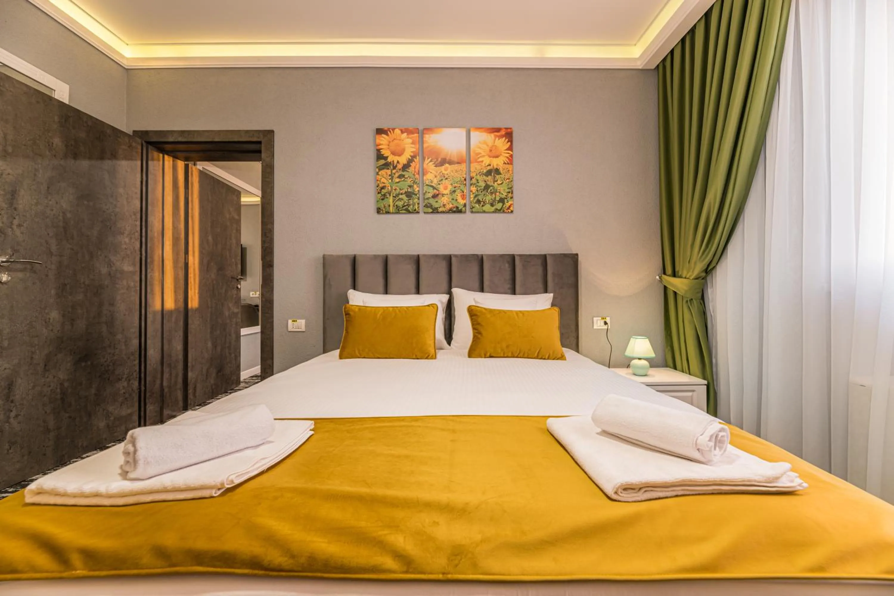 Bed in Stejarii Resort