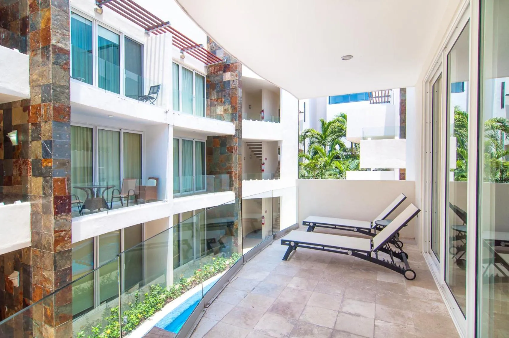 Balcony/Terrace in Exceptional Location Near Beach, Pool-View Balcony