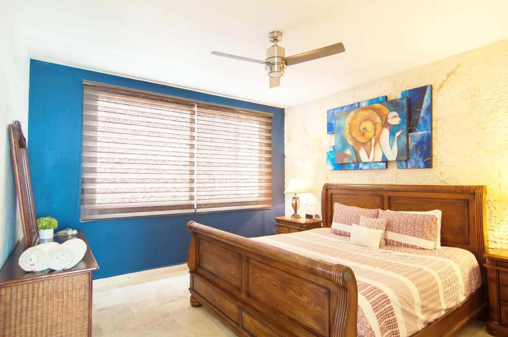 Bed in Exceptional Location Near Beach, Pool-View Balcony