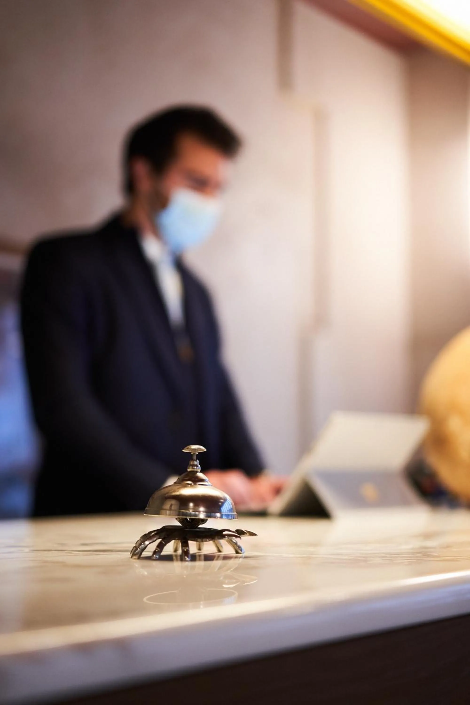 Lobby or reception in Hôtel du Sentier