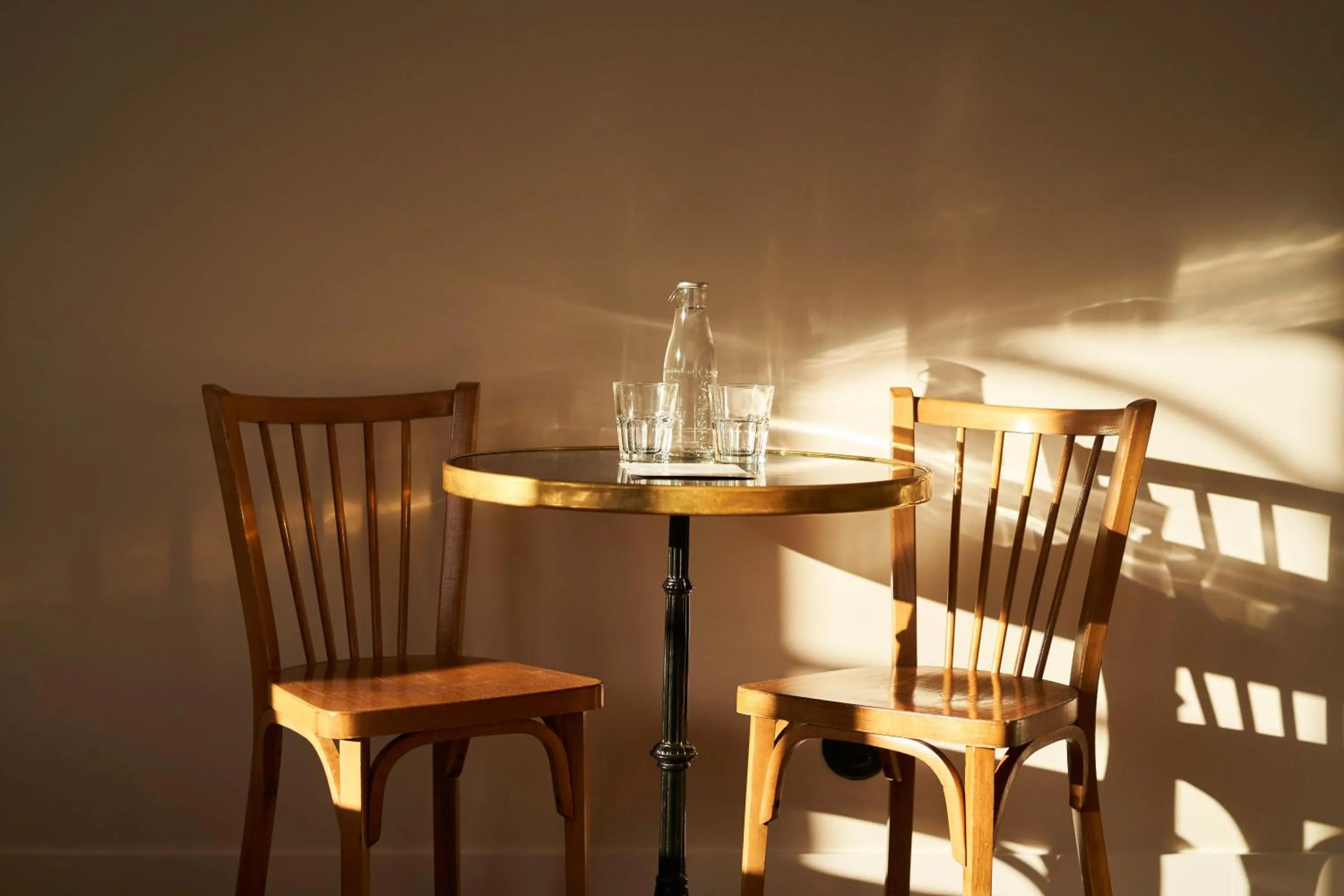 Bedroom in Hôtel du Sentier