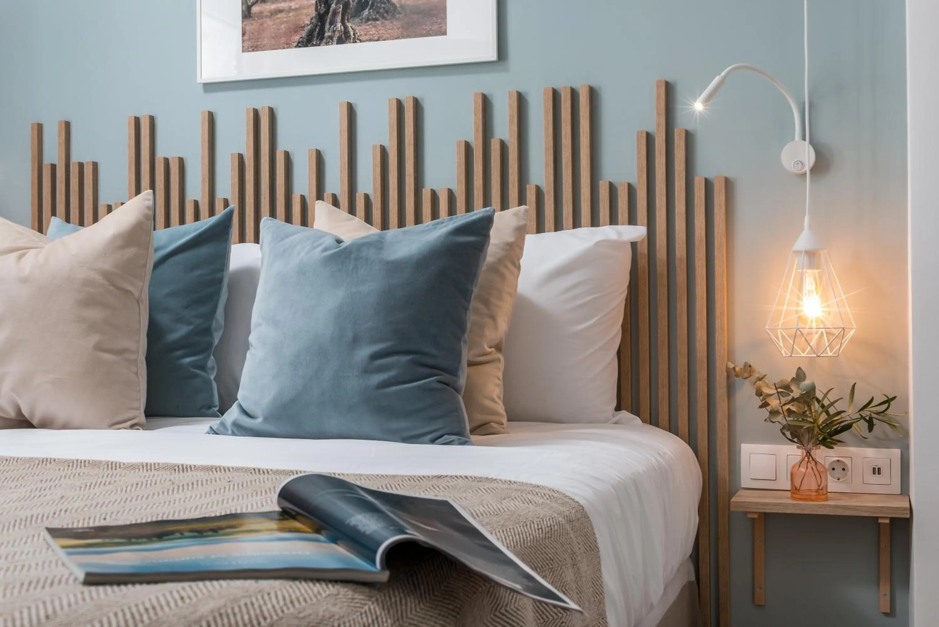 Bed in Linda Boutique Hotel