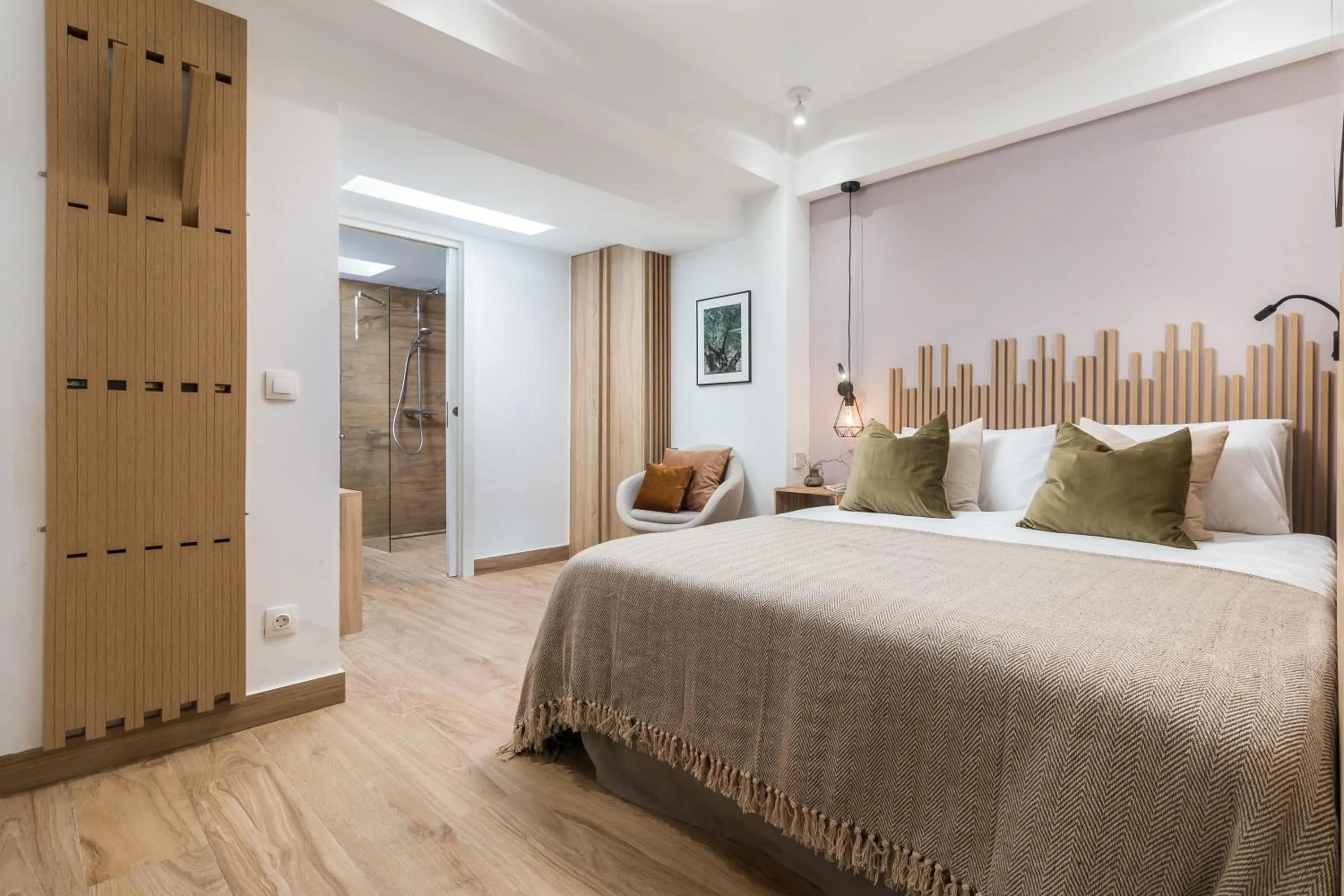 Bed in Linda Boutique Hotel