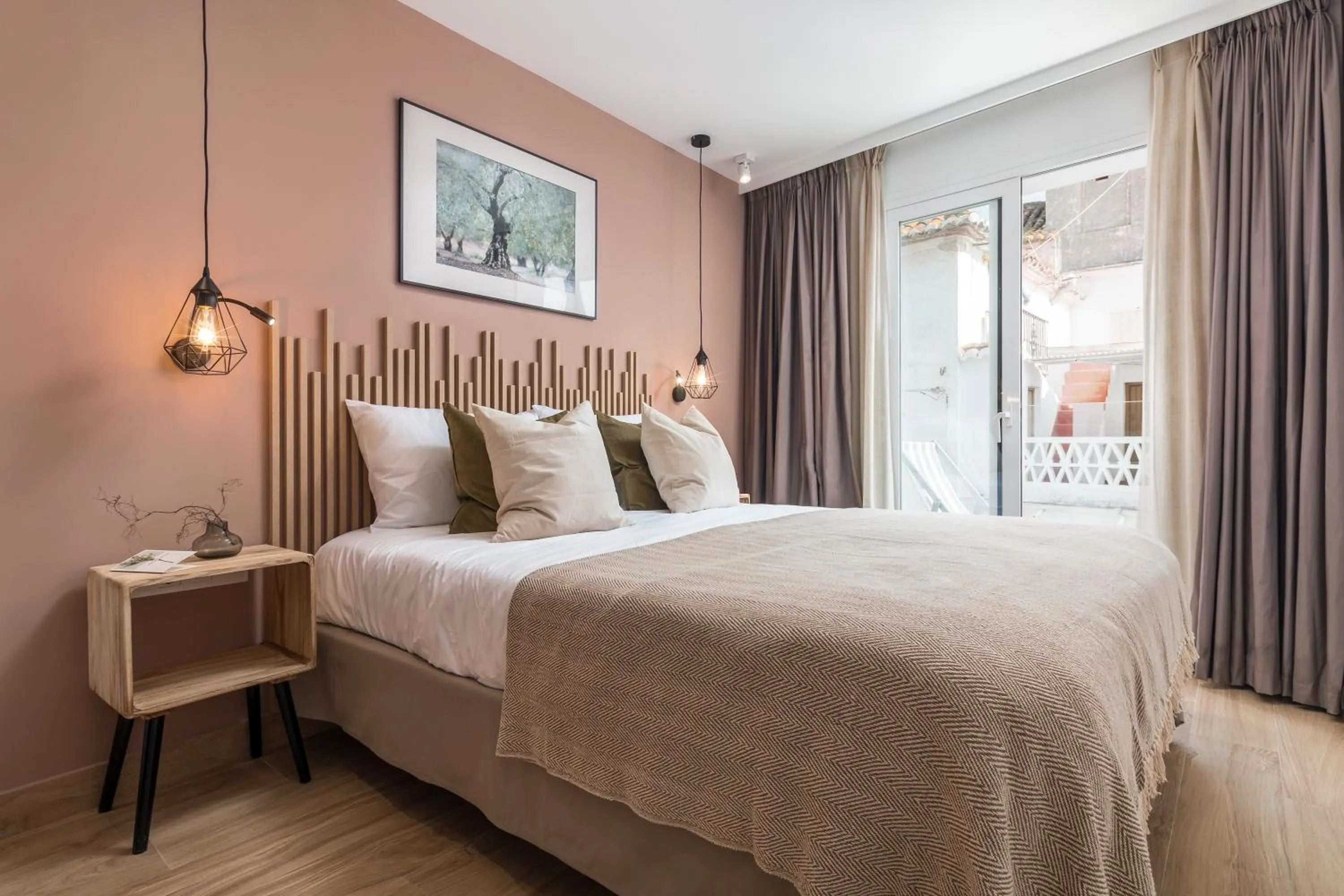 Bed in Linda Boutique Hotel