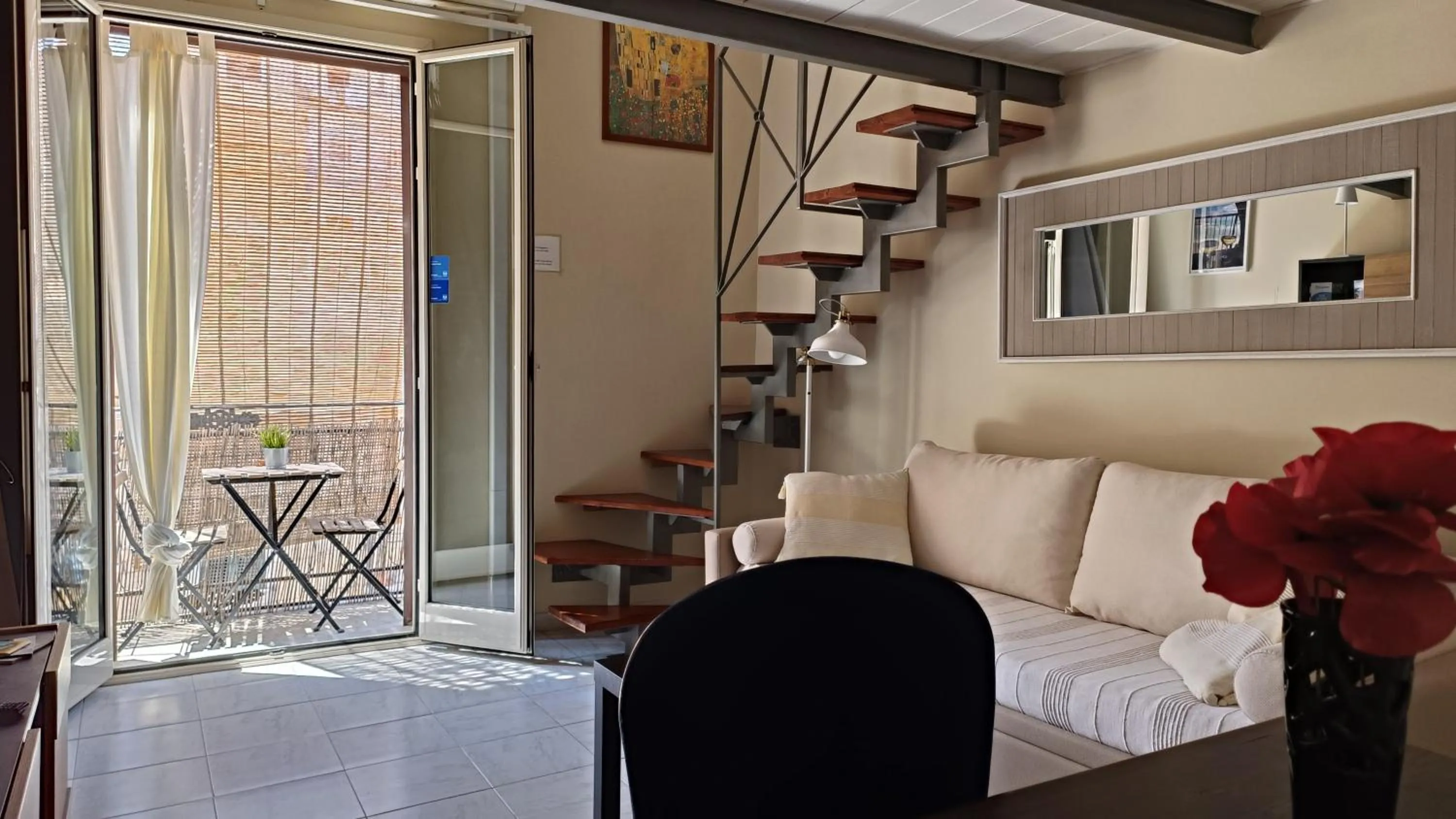 Seating area in Da Mari e Paolo