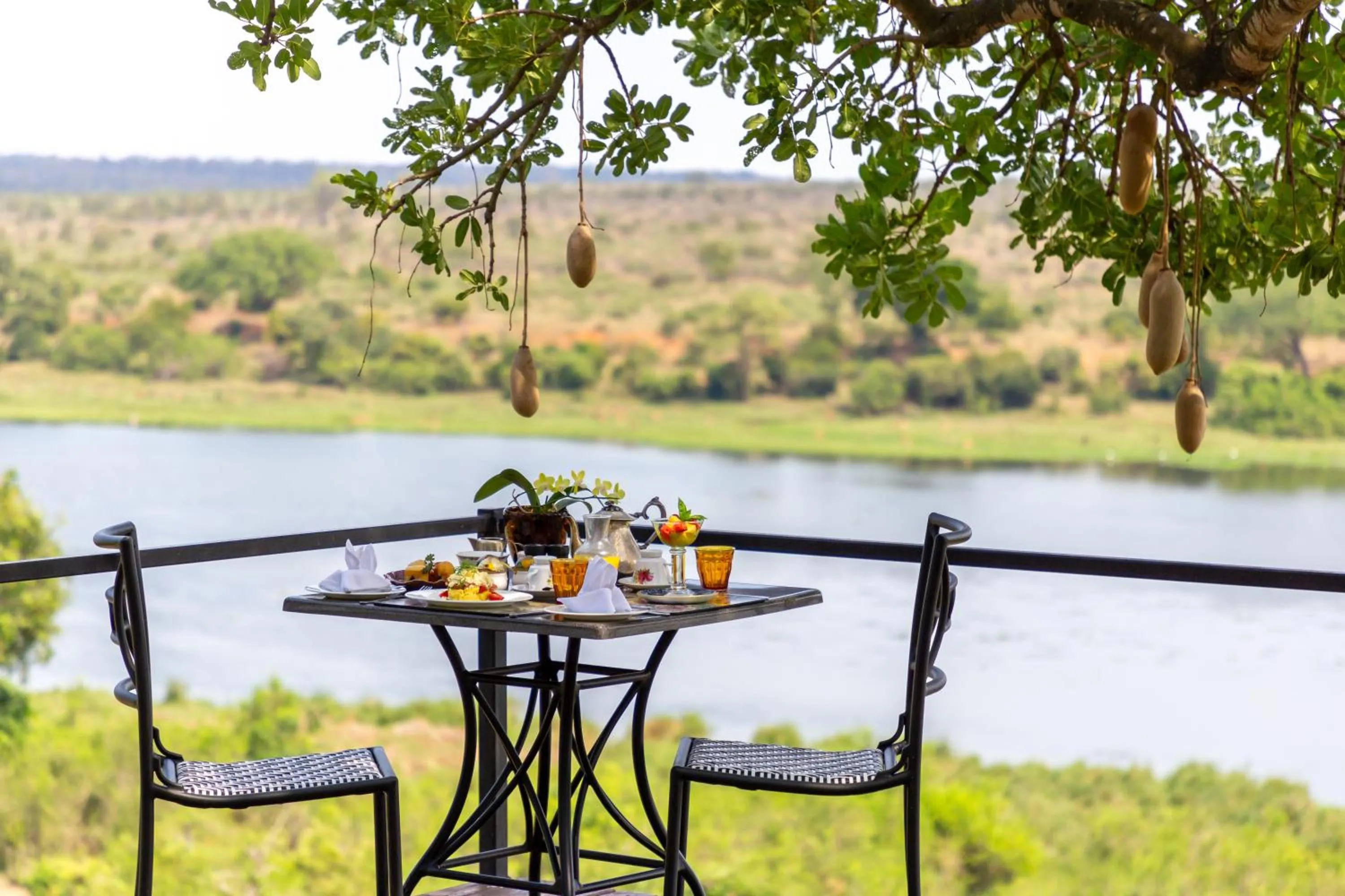 Breakfast in Buhala Lodge