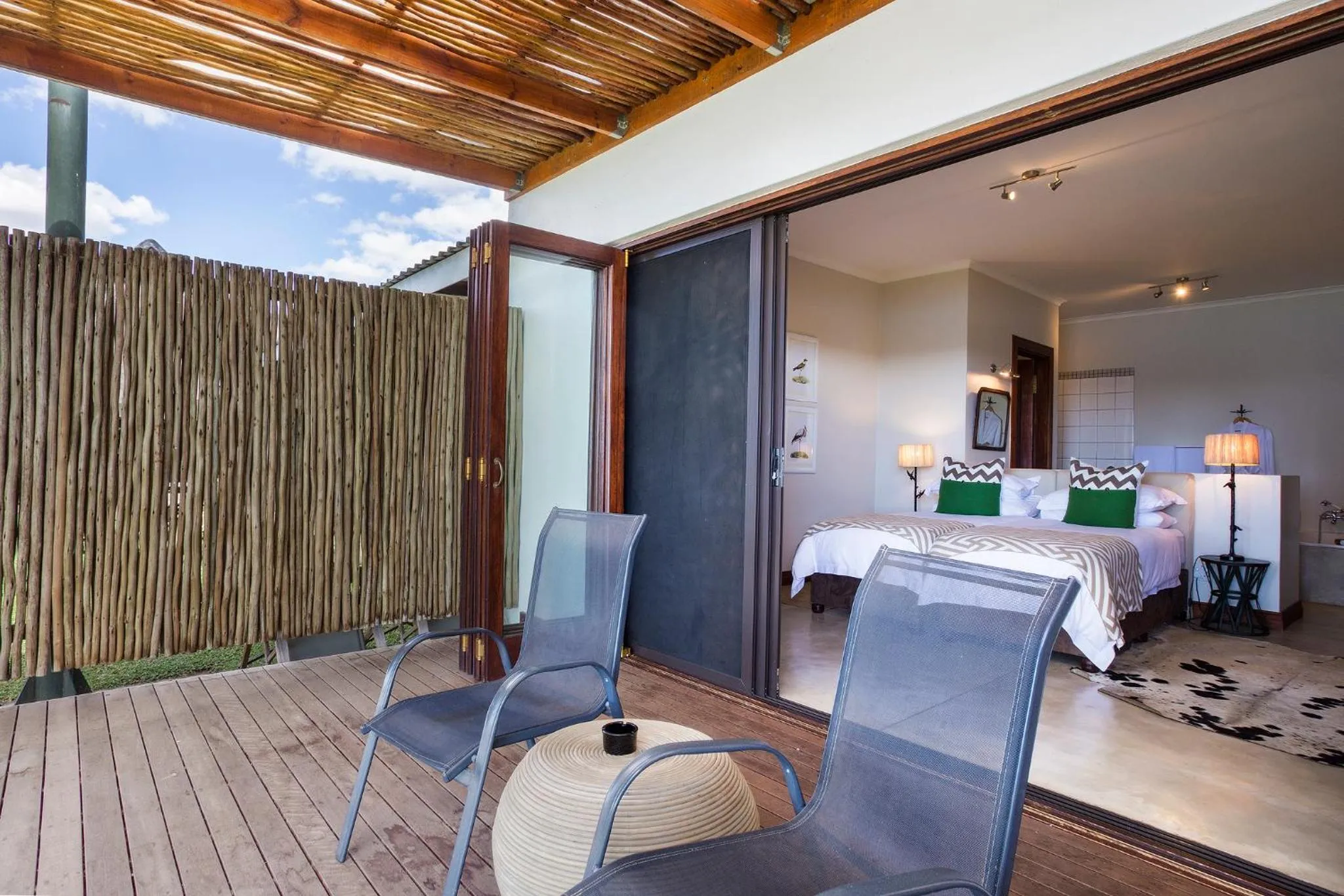 Balcony/Terrace in Buhala Lodge