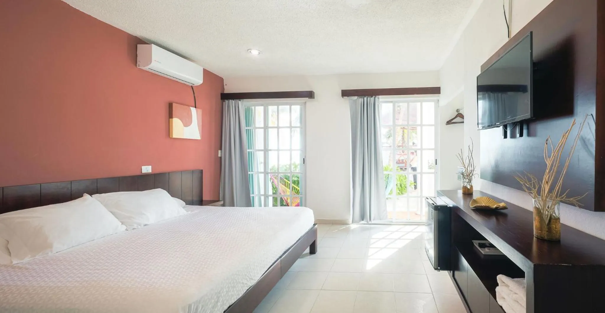 Bed in HOTEL & BEACH CLUB OJO DE AGUA