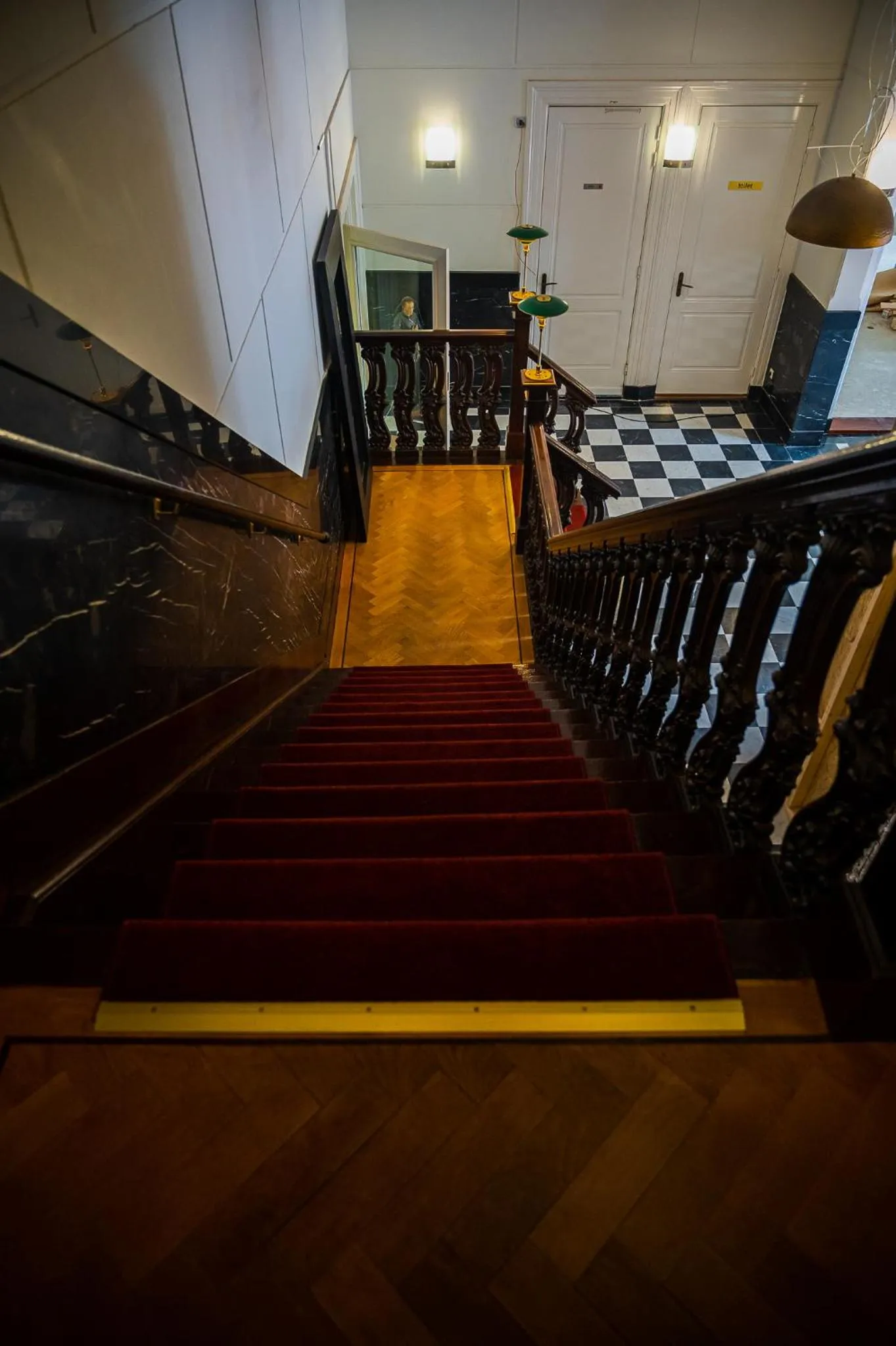 Decorative detail in The Velvet Lodge