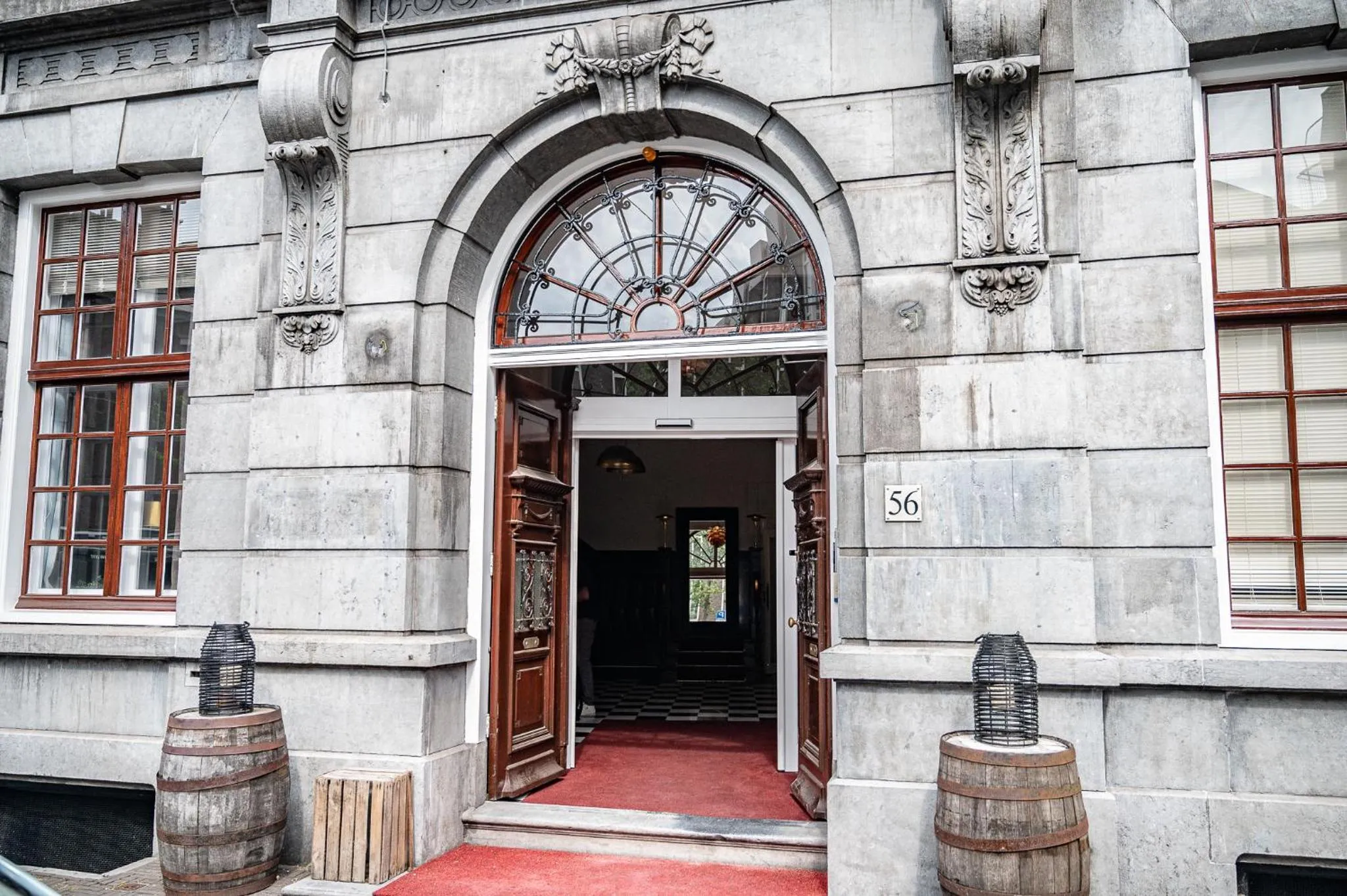 Facade/entrance in The Velvet Lodge