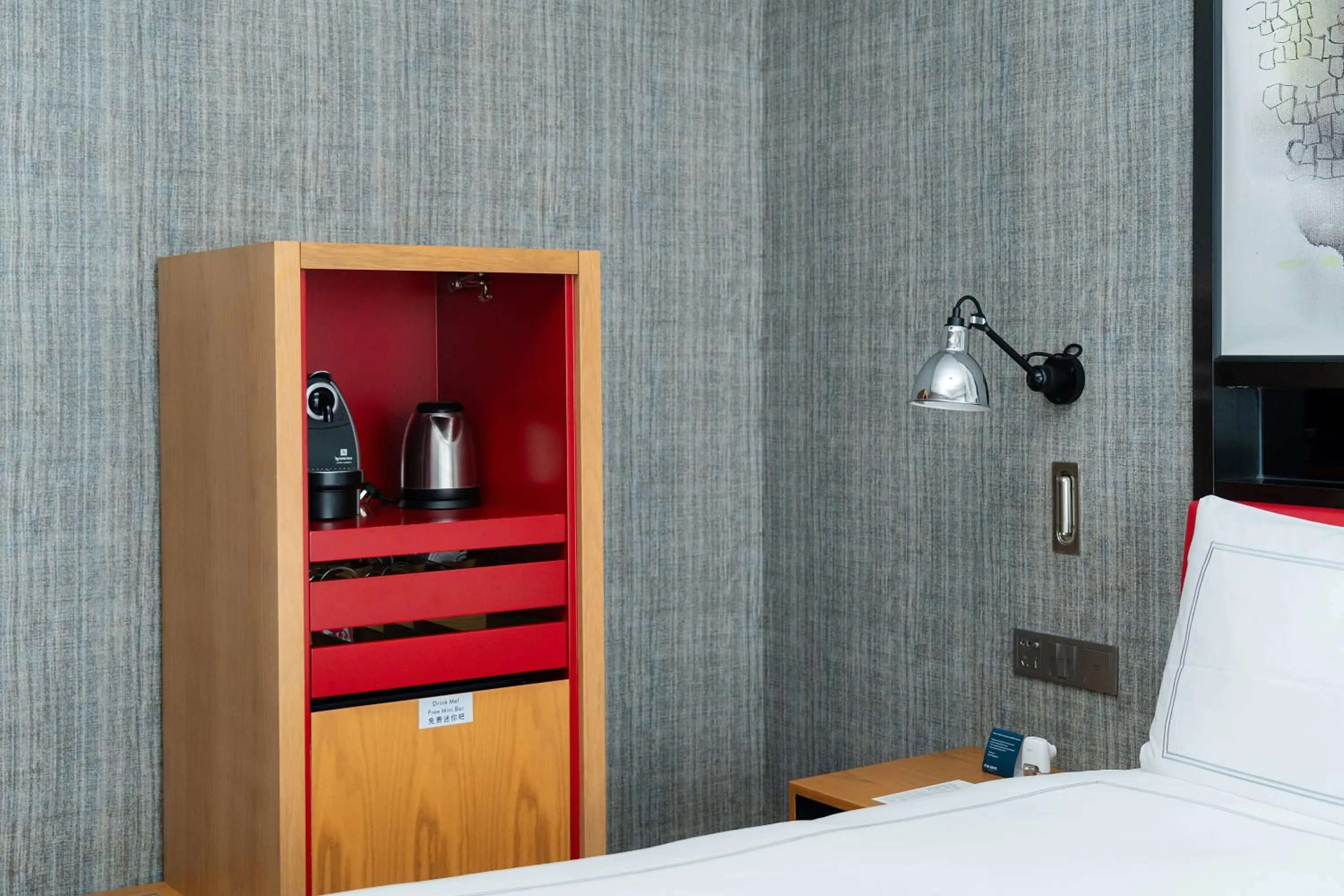 Bedroom, Bed in Paradox Kunshan