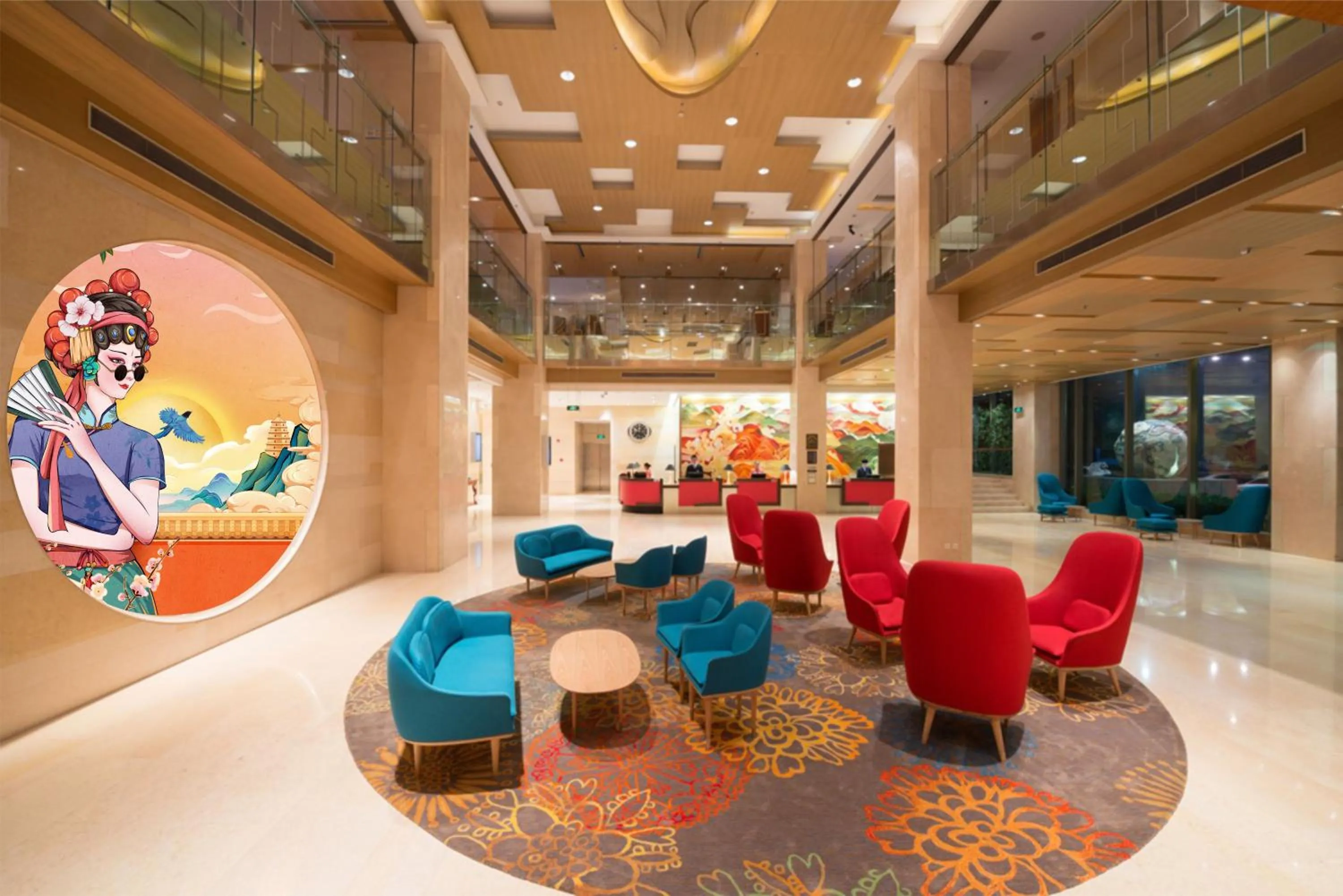 Lobby or reception in Paradox Kunshan