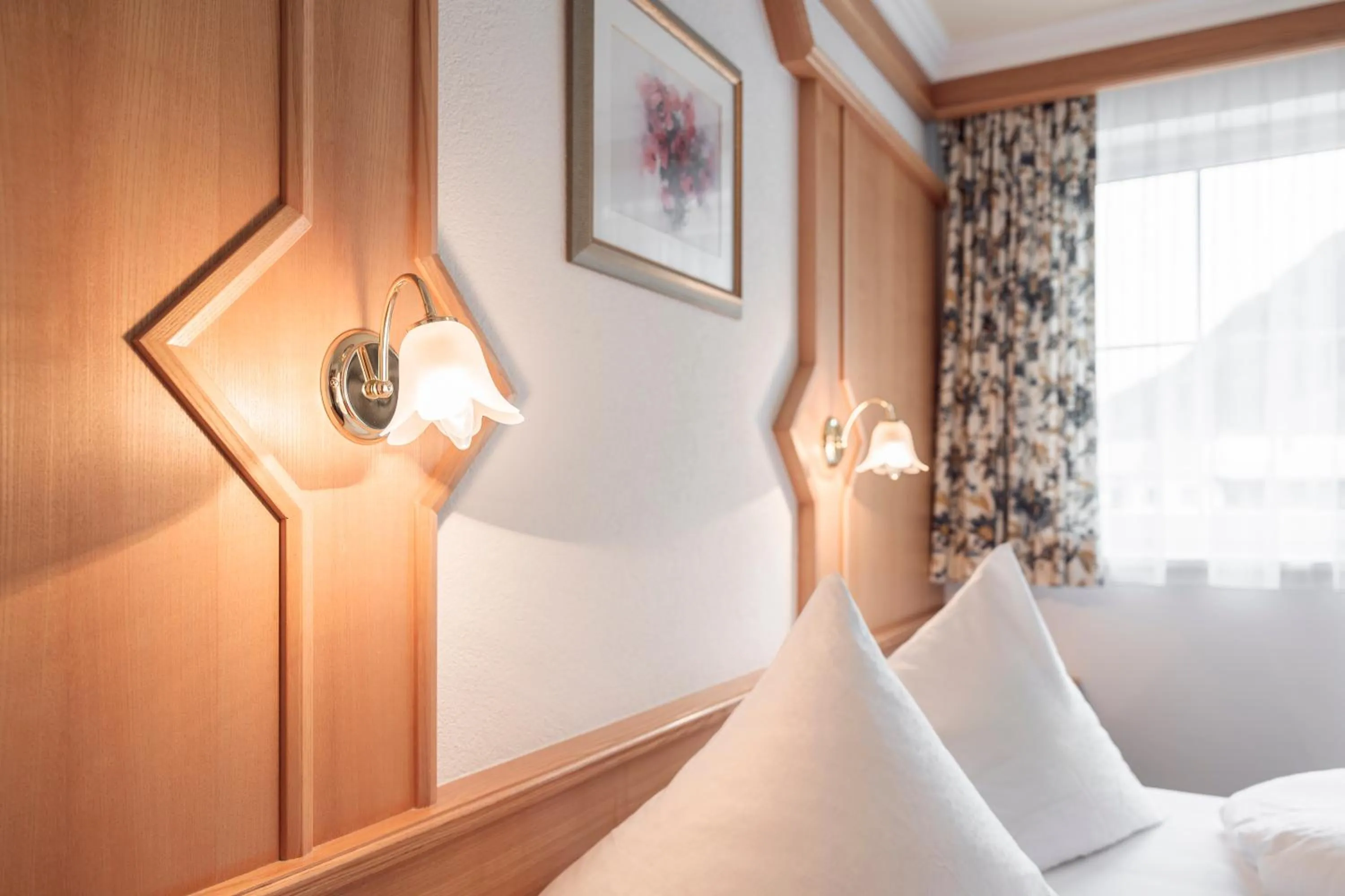 Bed in Hotel Garni Schmid