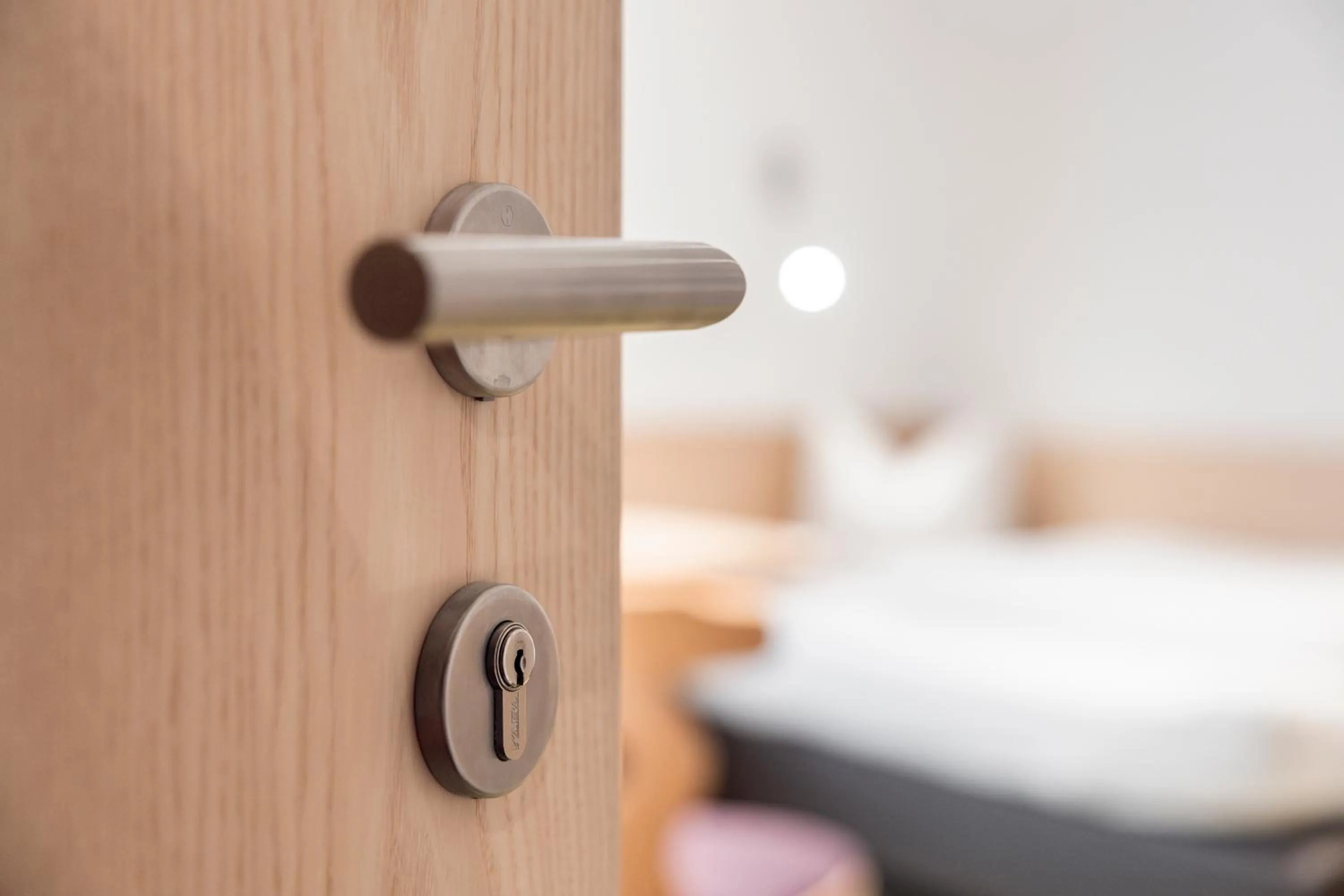 Bed in Hotel Garni Schmid