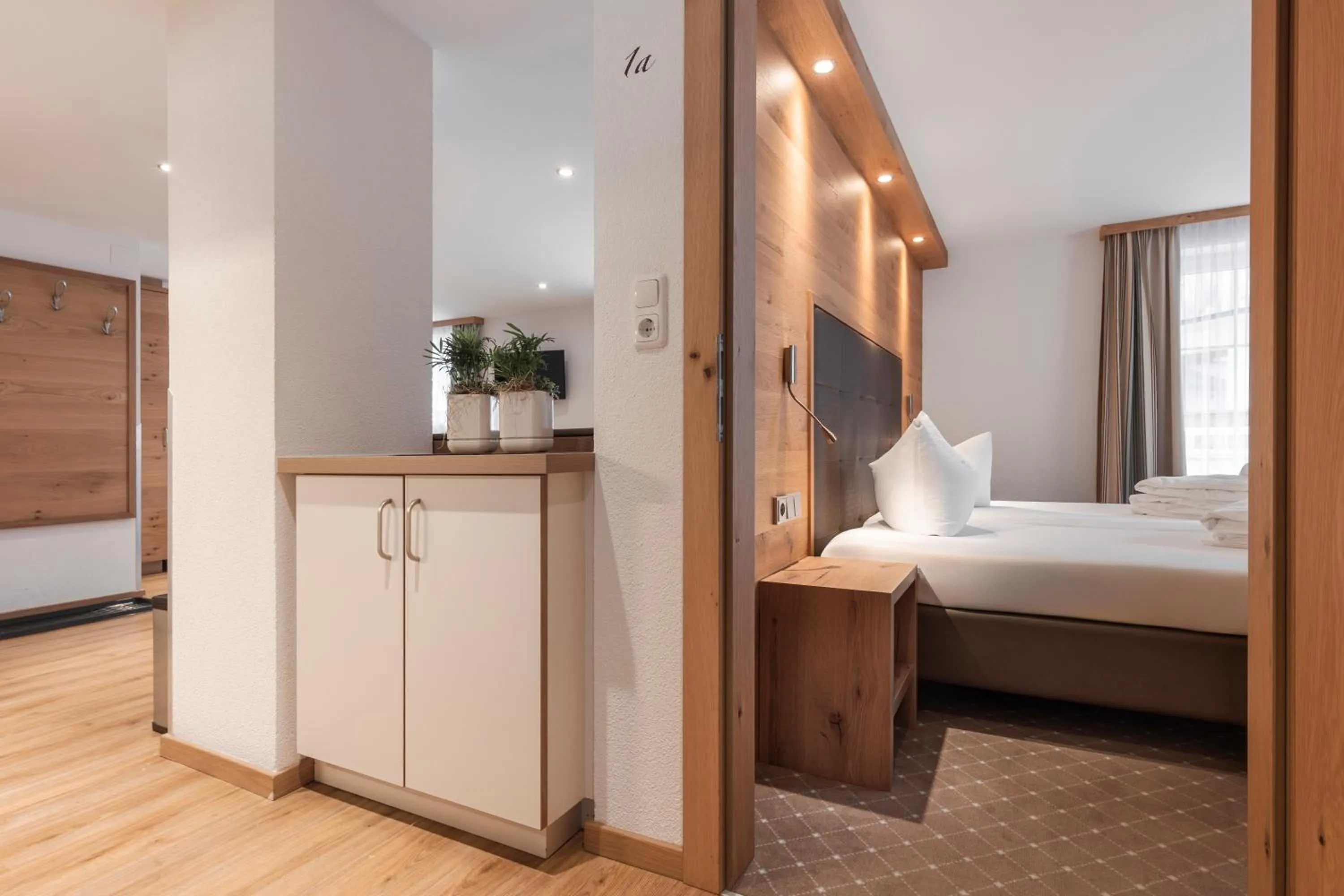 Bed in Hotel Garni Schmid