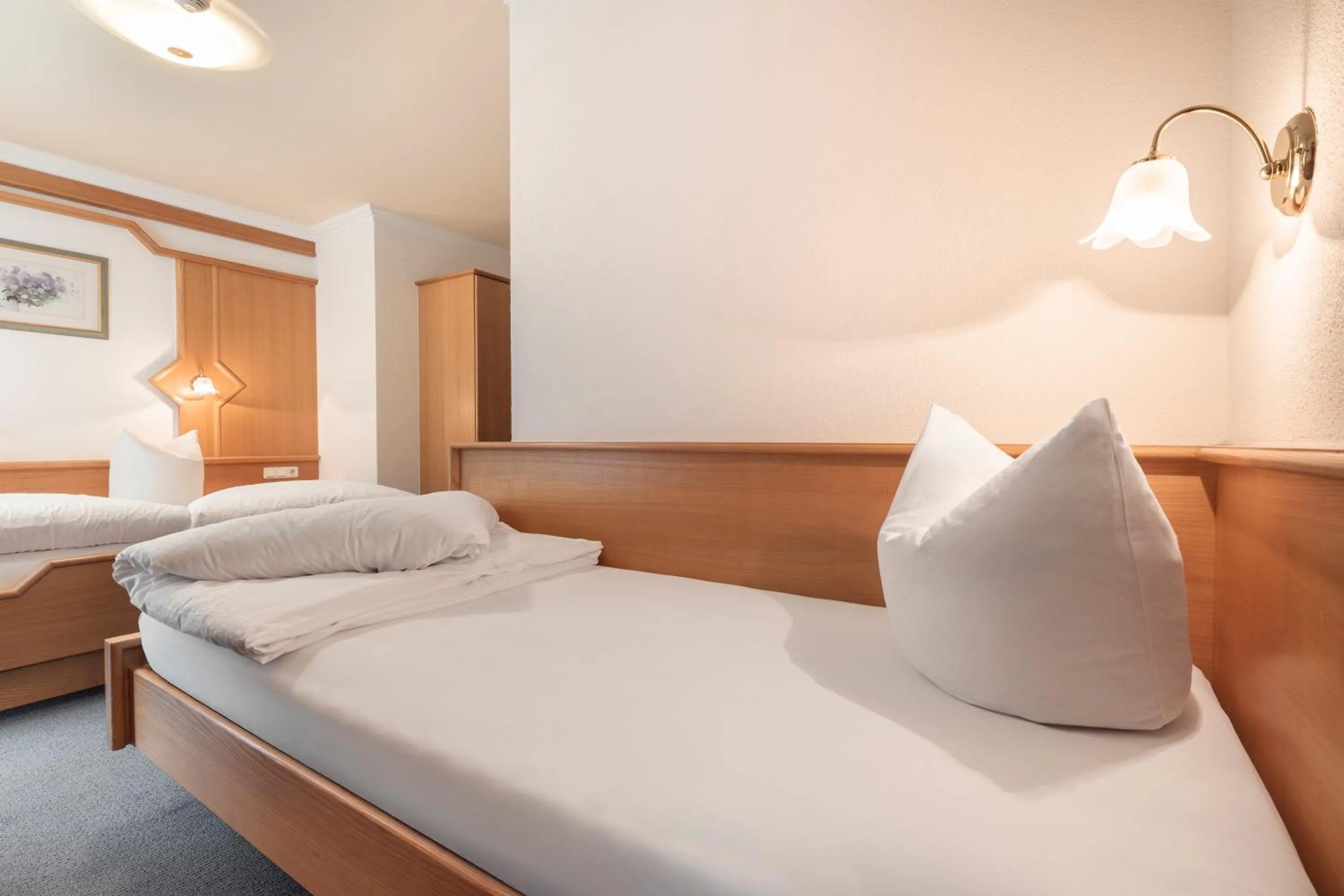 Bed in Hotel Garni Schmid