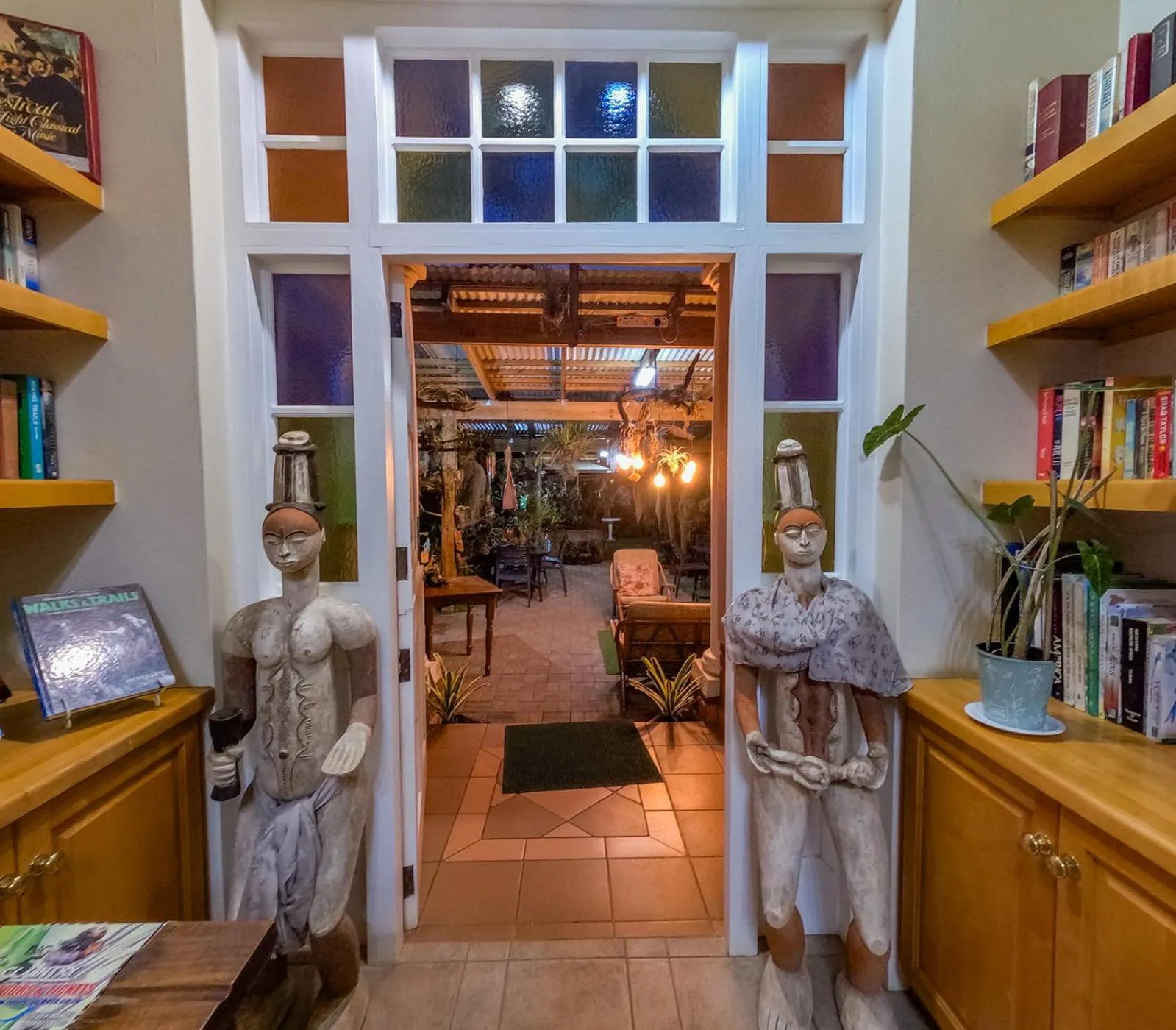 Library in Westlodge at Graskop B&B