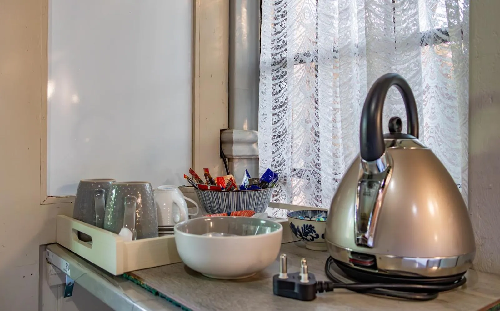 Coffee/tea facilities in Westlodge at Graskop B&B