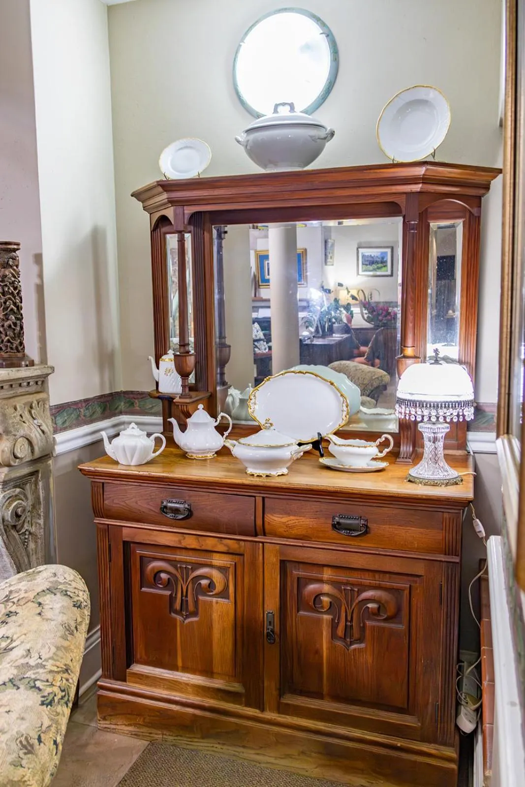 Living room in Westlodge at Graskop B&B