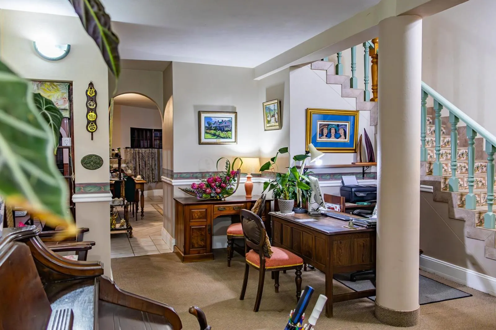 Living room in Westlodge at Graskop B&B