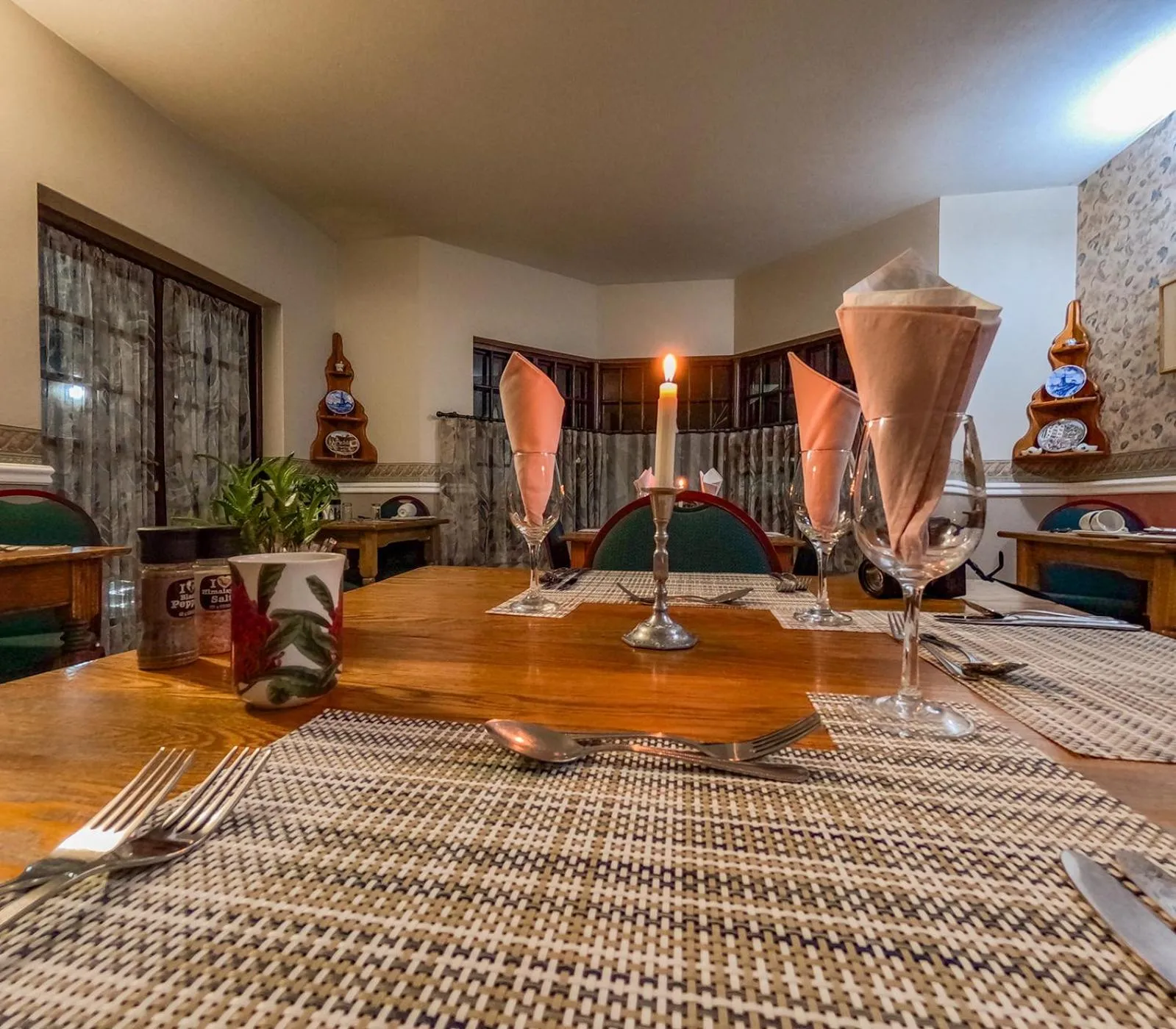 Dining area in Westlodge at Graskop B&B