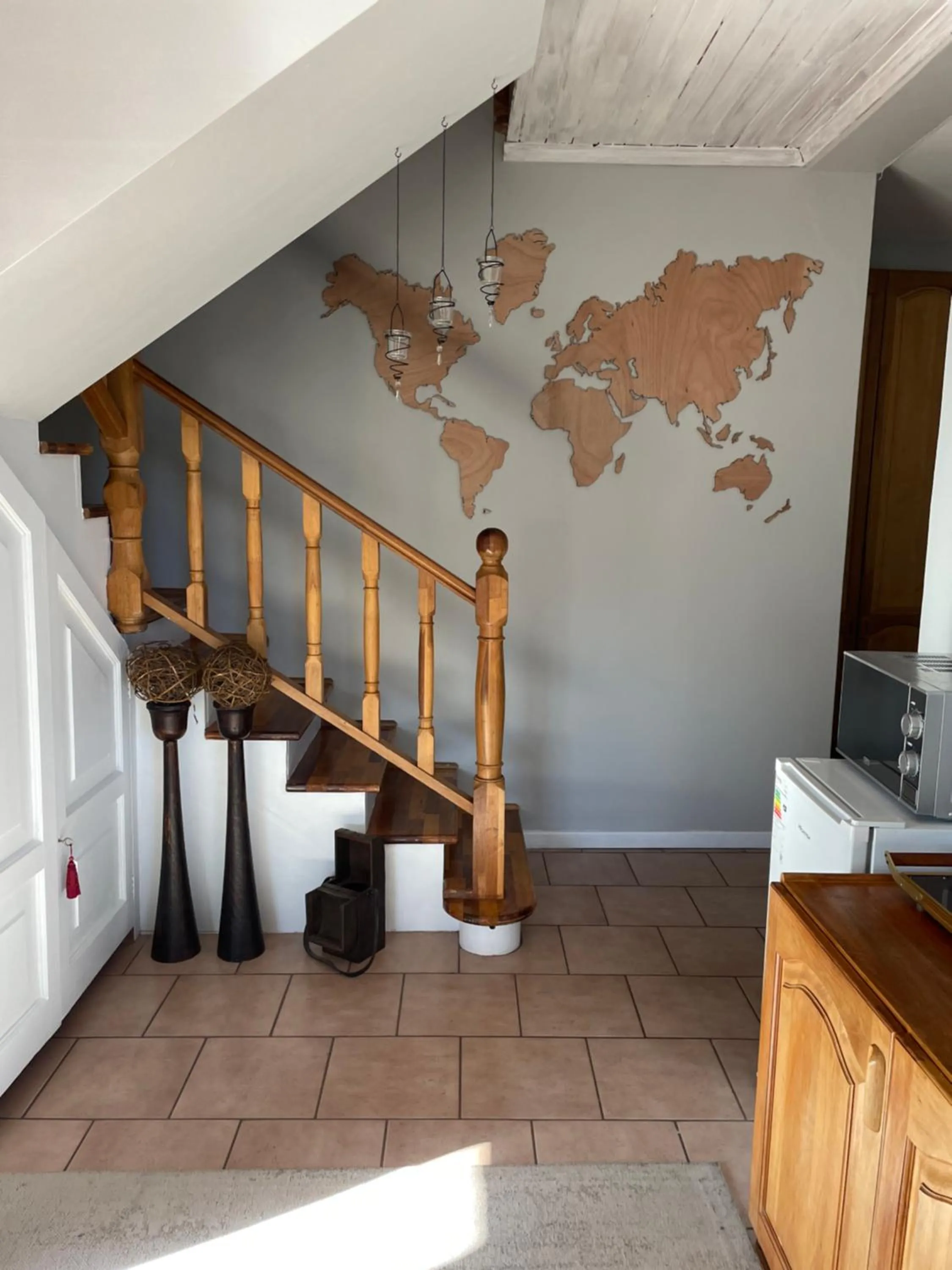 Living room in Sandra's Guest House