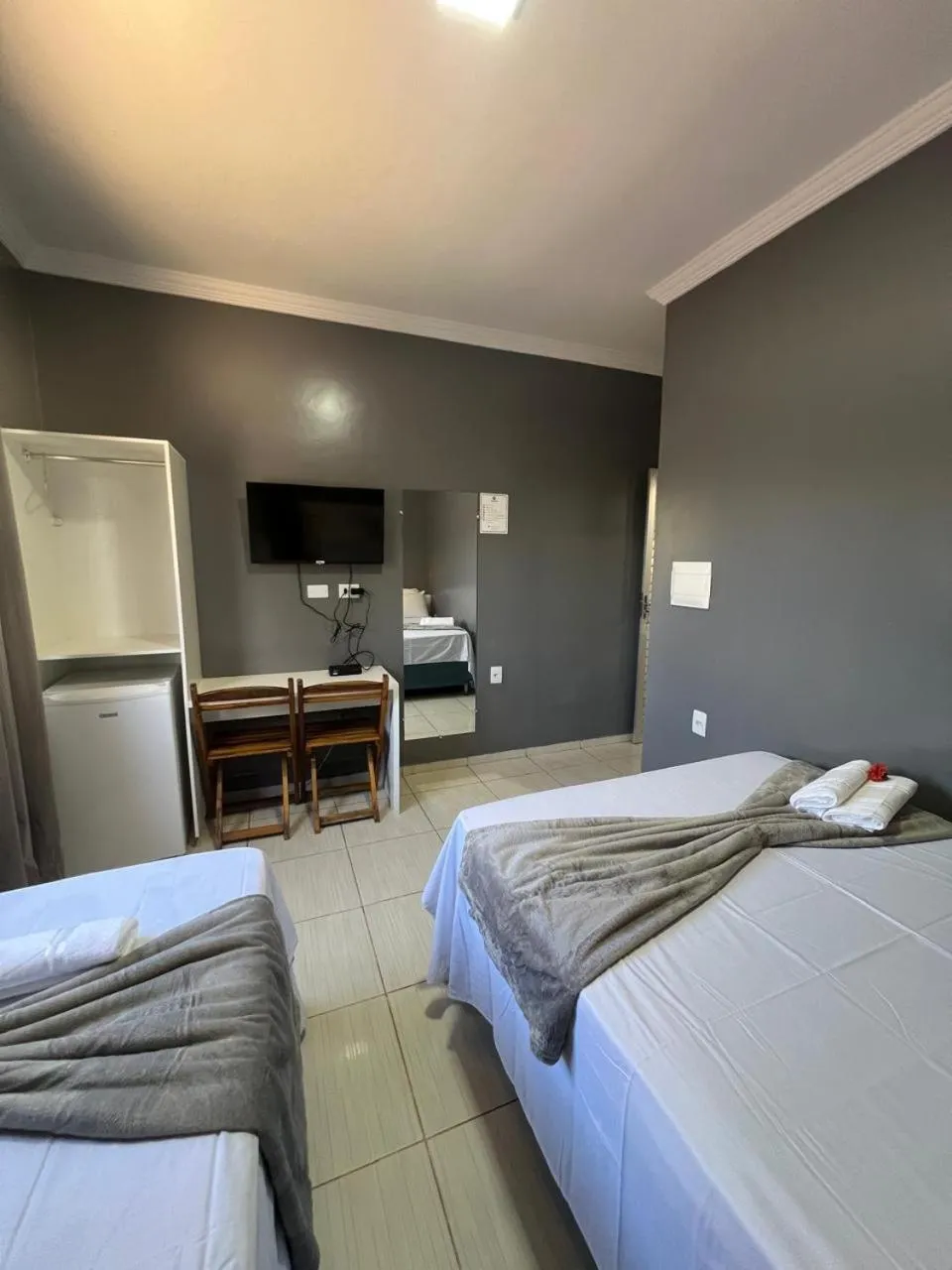 Bed in Pousada Praia Bela