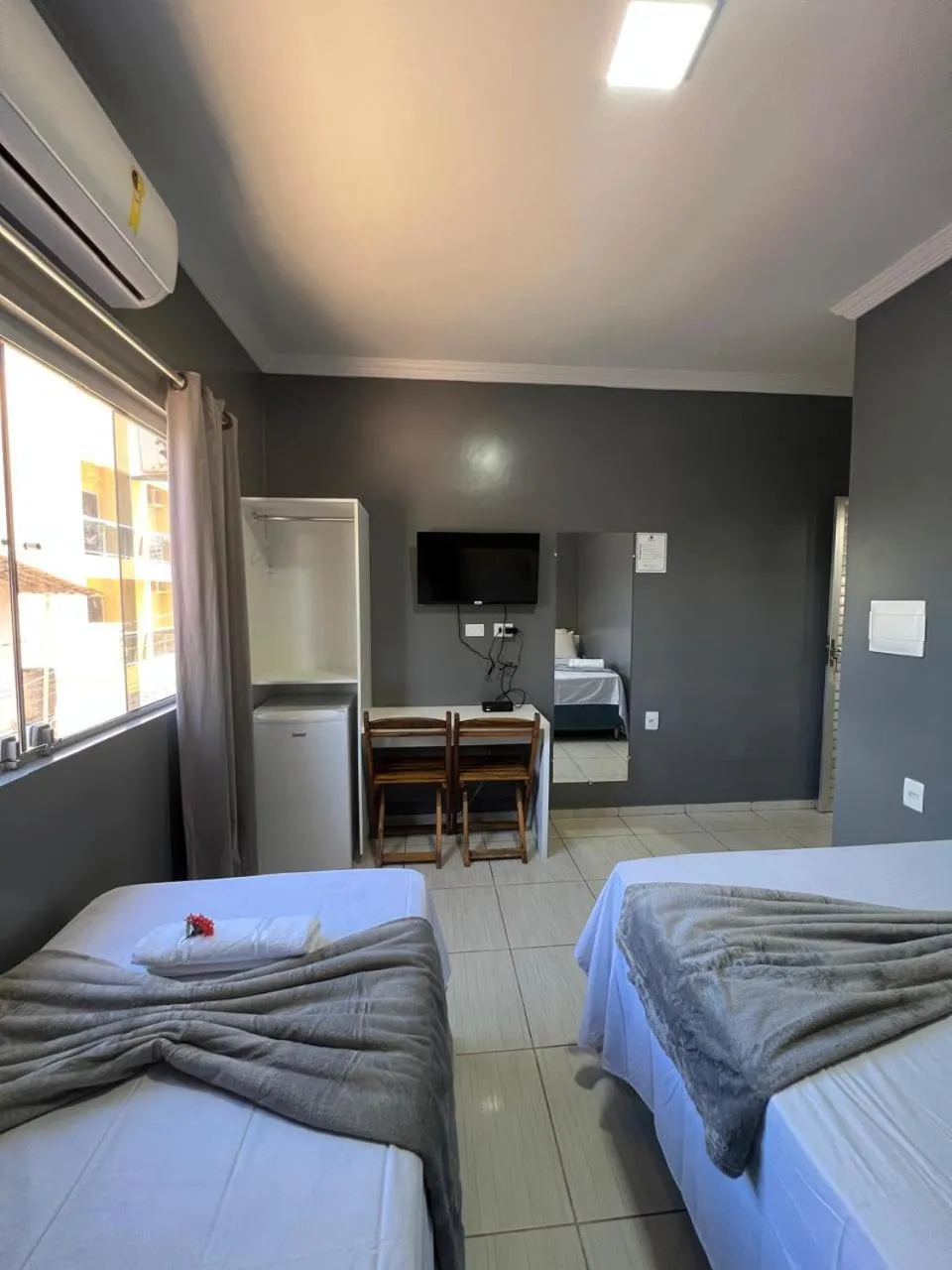 Bed in Pousada Praia Bela