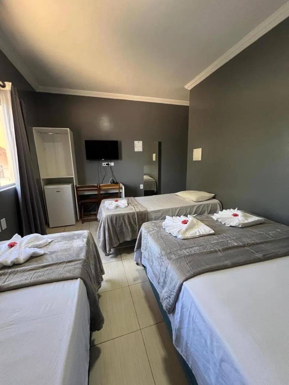 Bed in Pousada Praia Bela