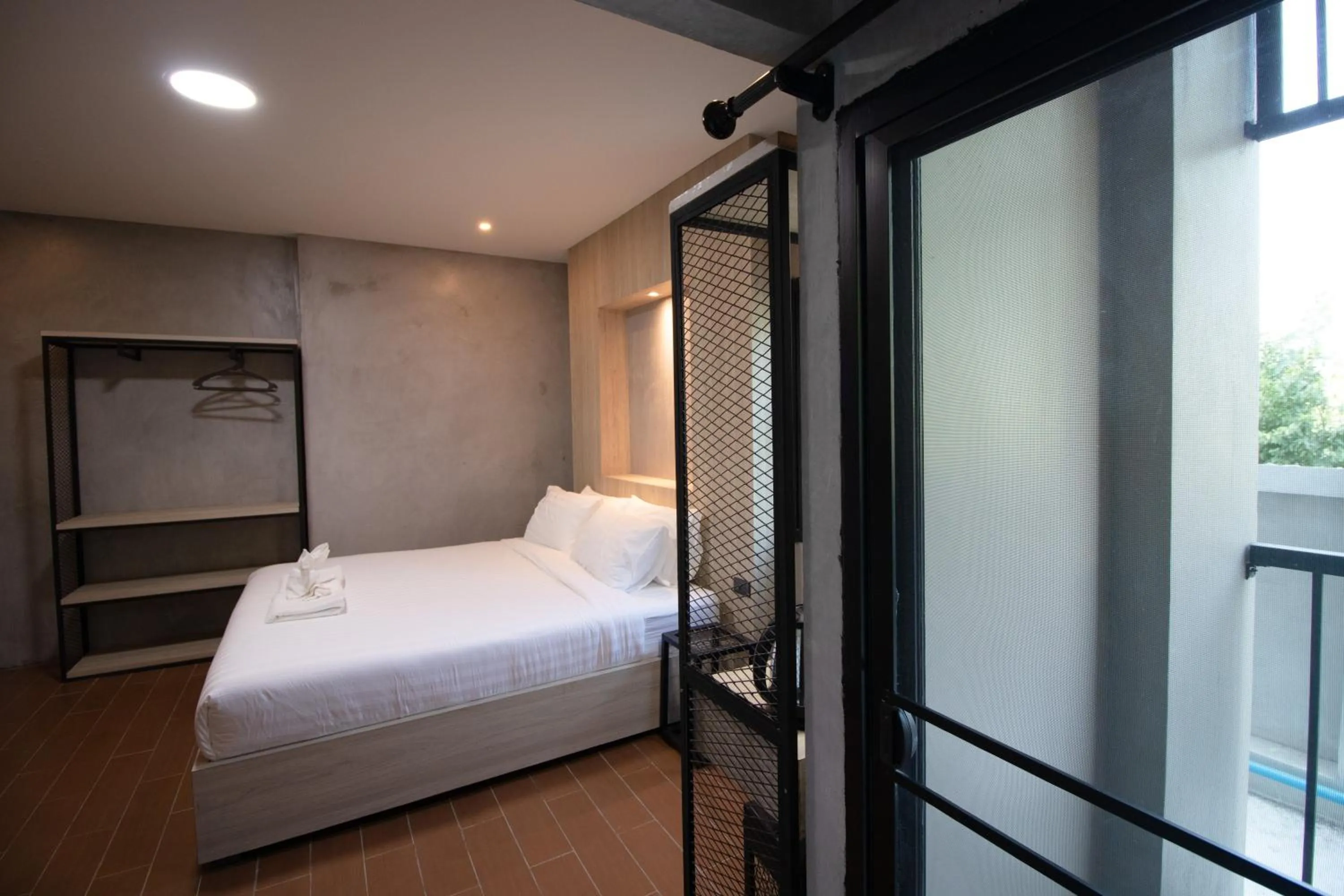 Bedroom, Bed in Rabbit Hotel Phimai