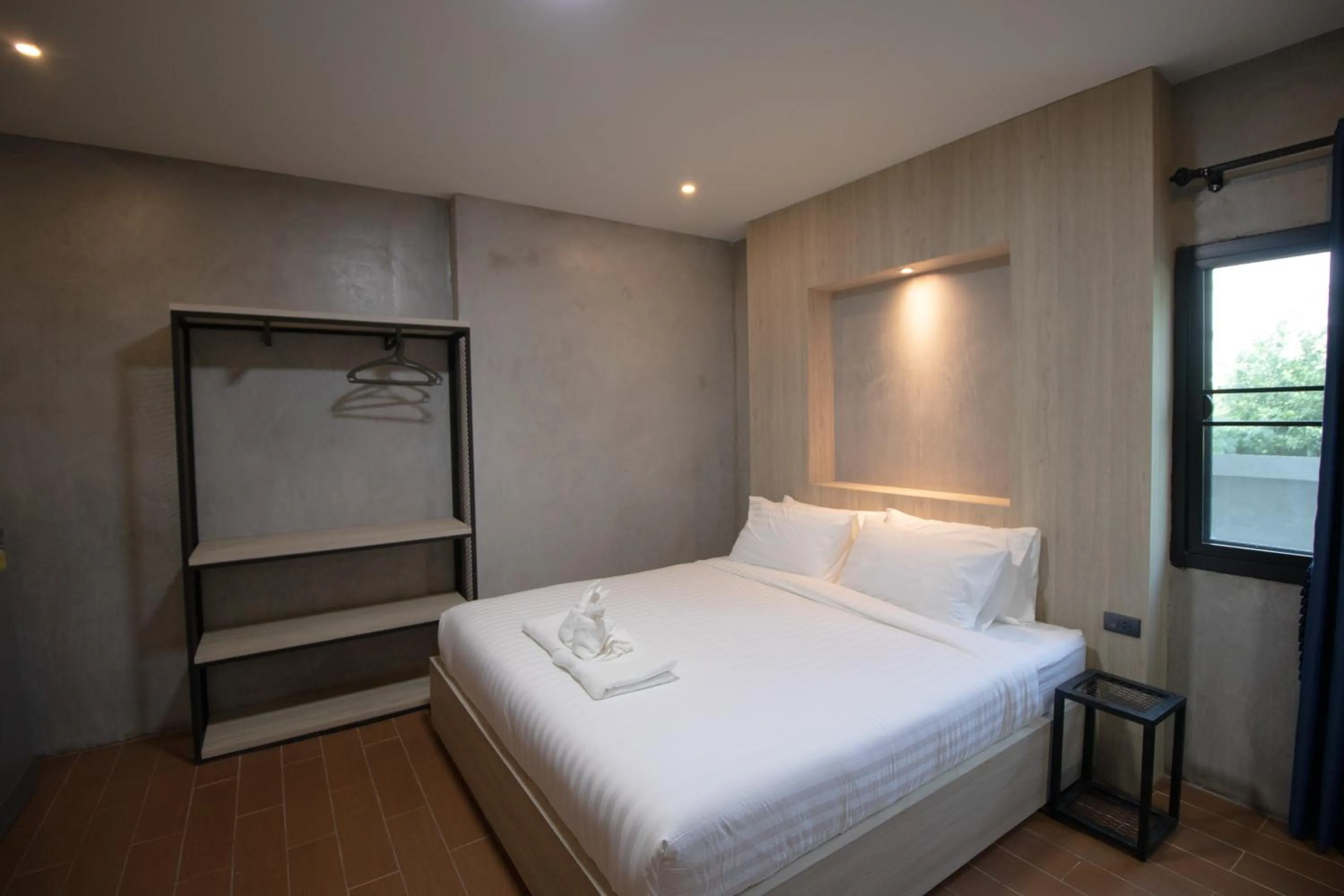 Bedroom, Bed in Rabbit Hotel Phimai