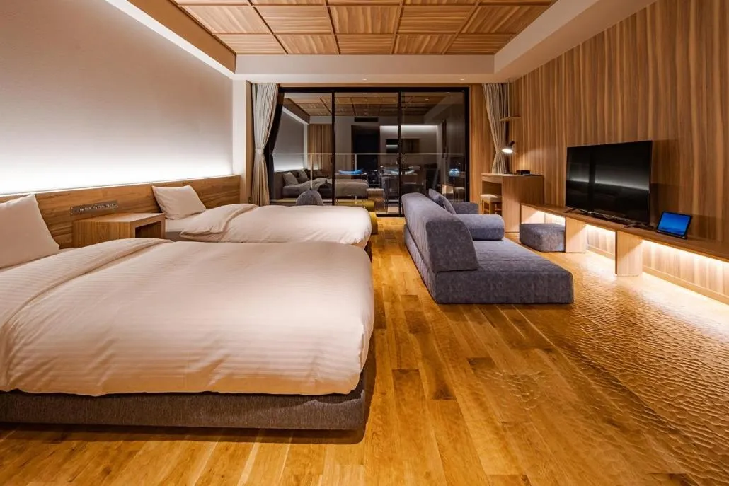 Photo of the whole room, Bed in UNO HOTEL