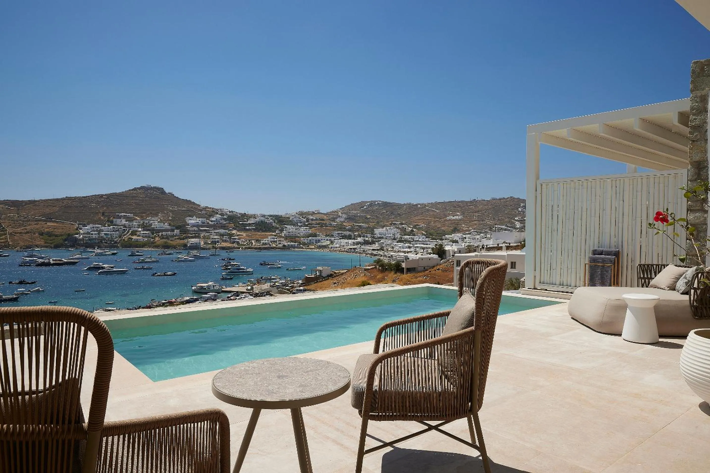 Swimming pool in Once in Mykonos - Designed for Adults