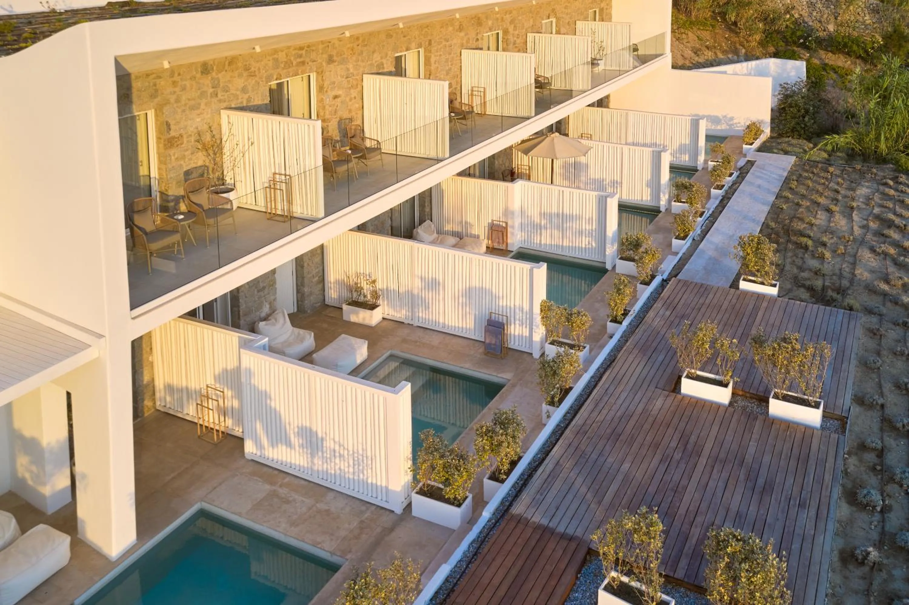 Swimming pool in Once in Mykonos - Designed for Adults