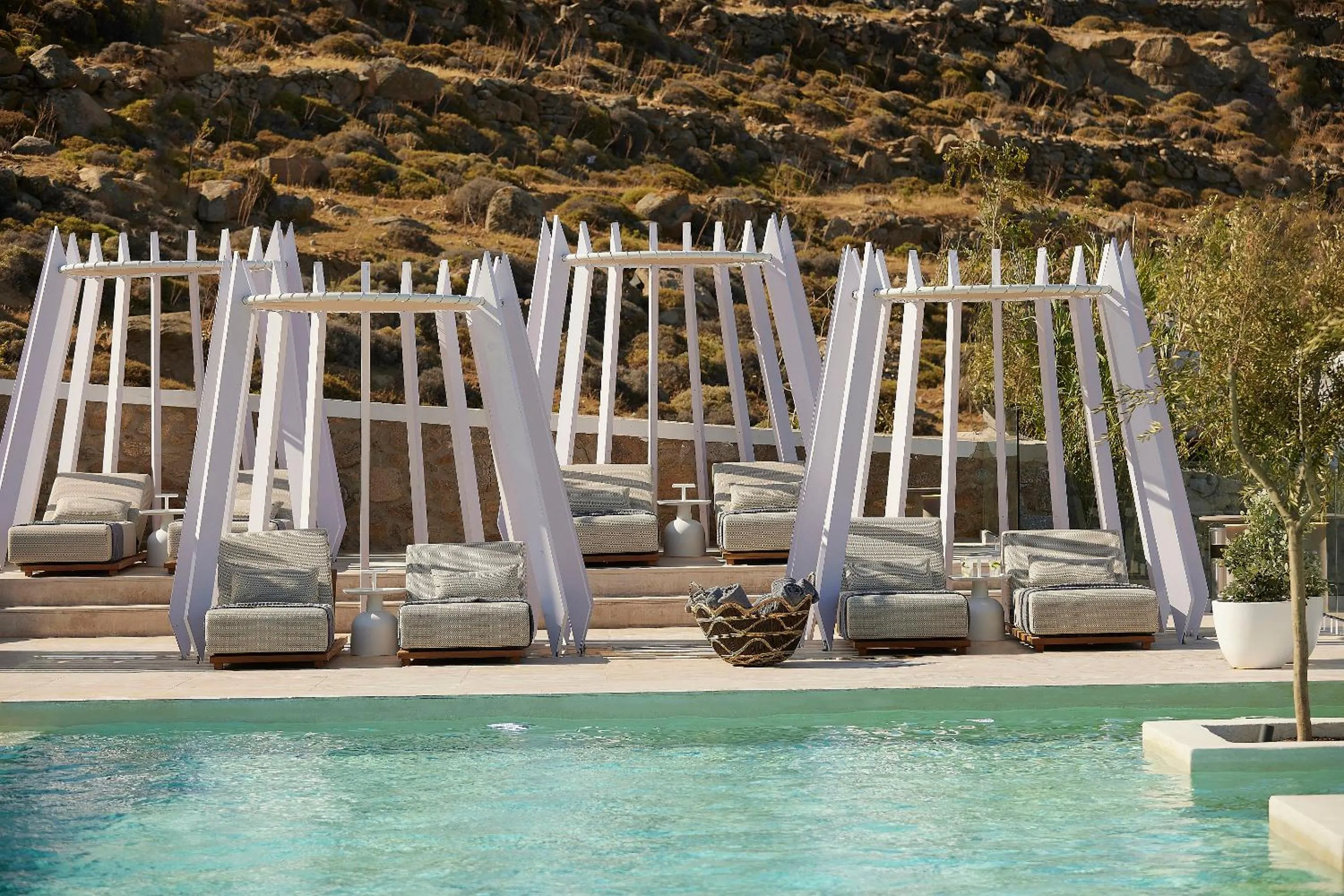 Swimming pool in Once in Mykonos - Designed for Adults