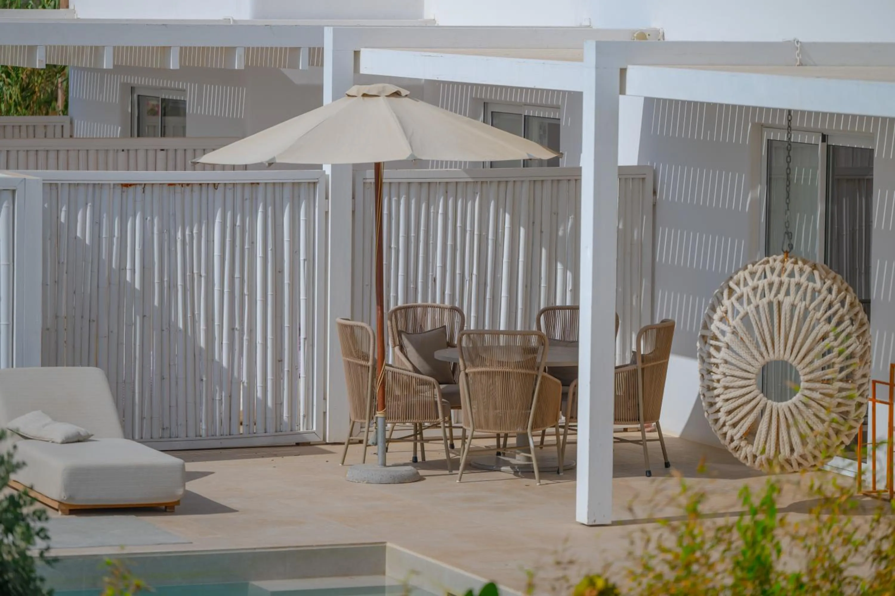 Patio in Once in Mykonos - Designed for Adults