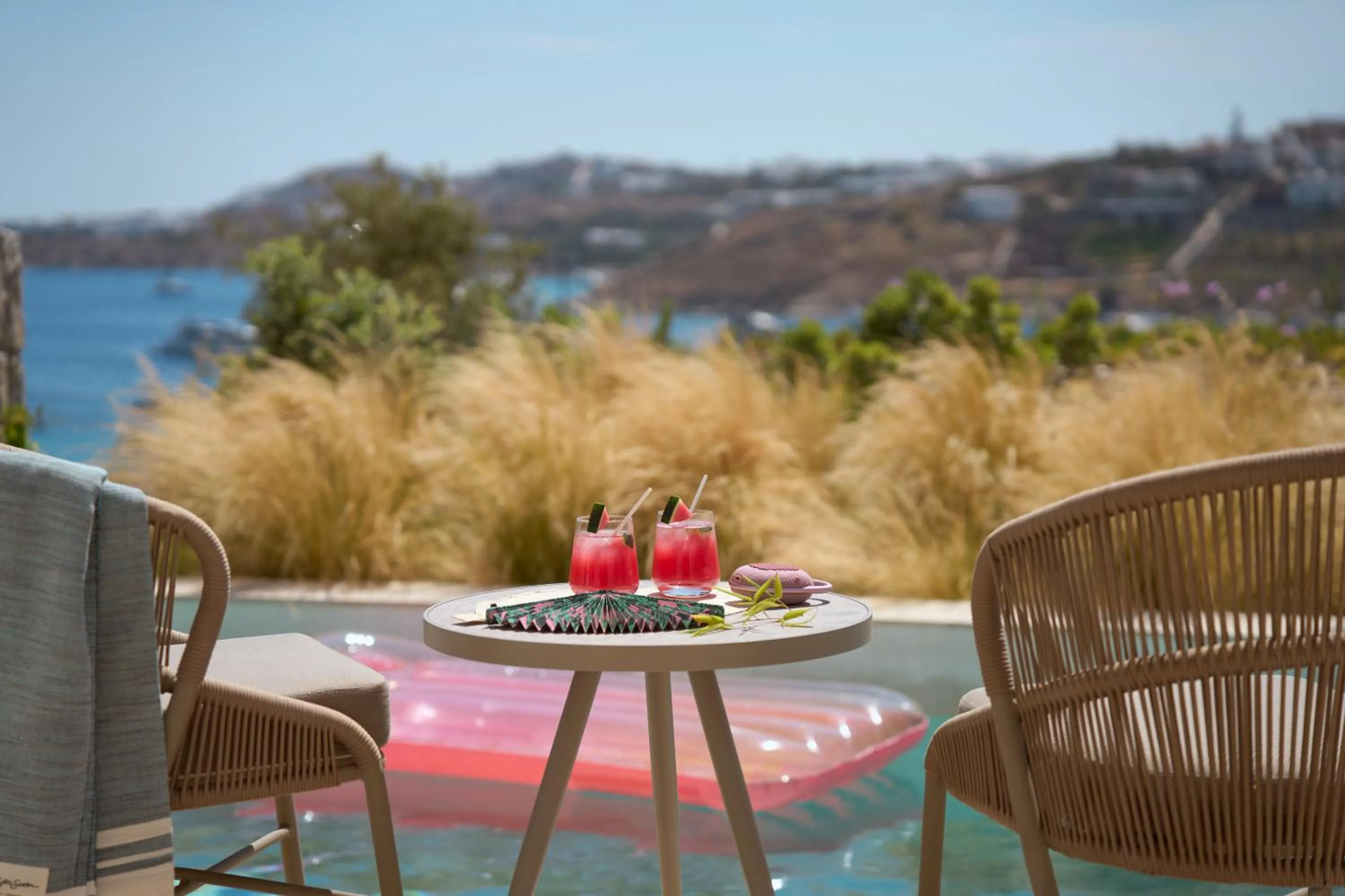 Sea view in Once in Mykonos - Designed for Adults