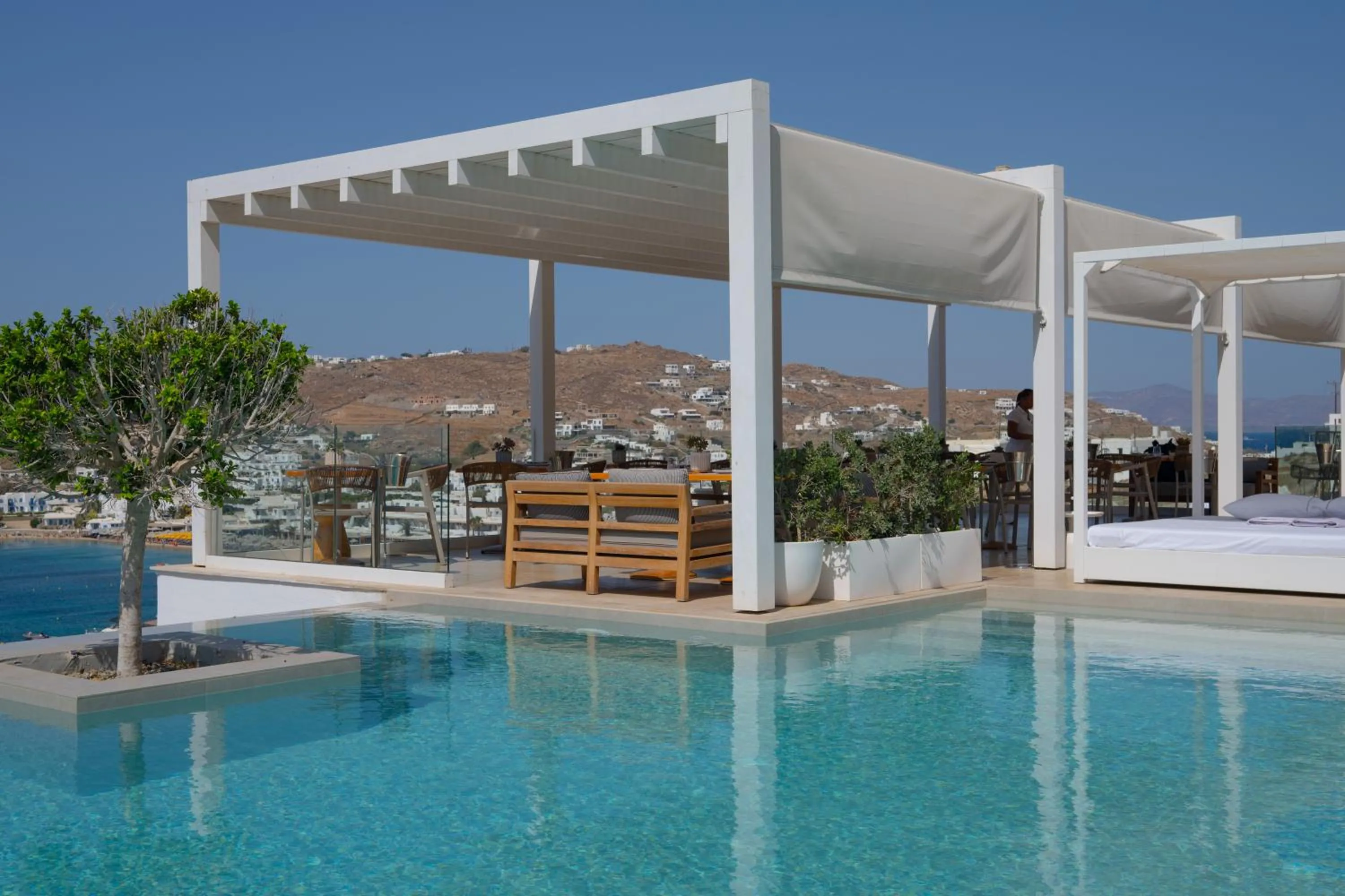 Restaurant/places to eat in Once in Mykonos - Designed for Adults