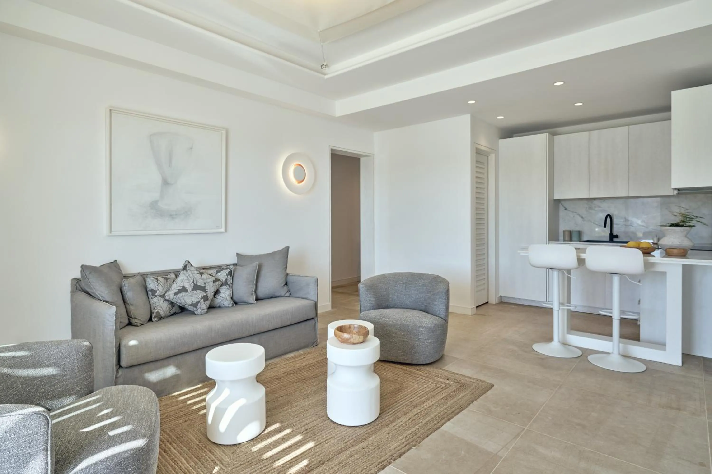Living room in Once in Mykonos - Designed for Adults