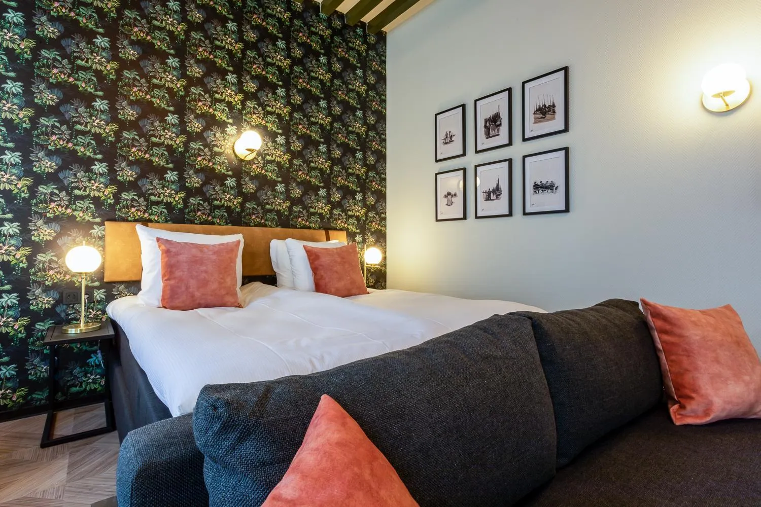 Bed in Boutique Hotel Rijks I Kloeg Collection