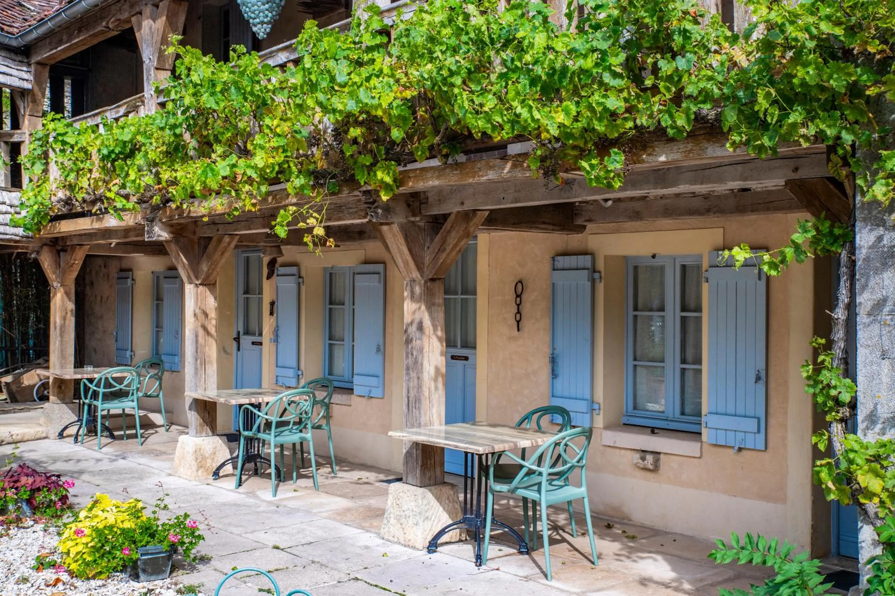 Garden in Hôtel De La Beursaudiere