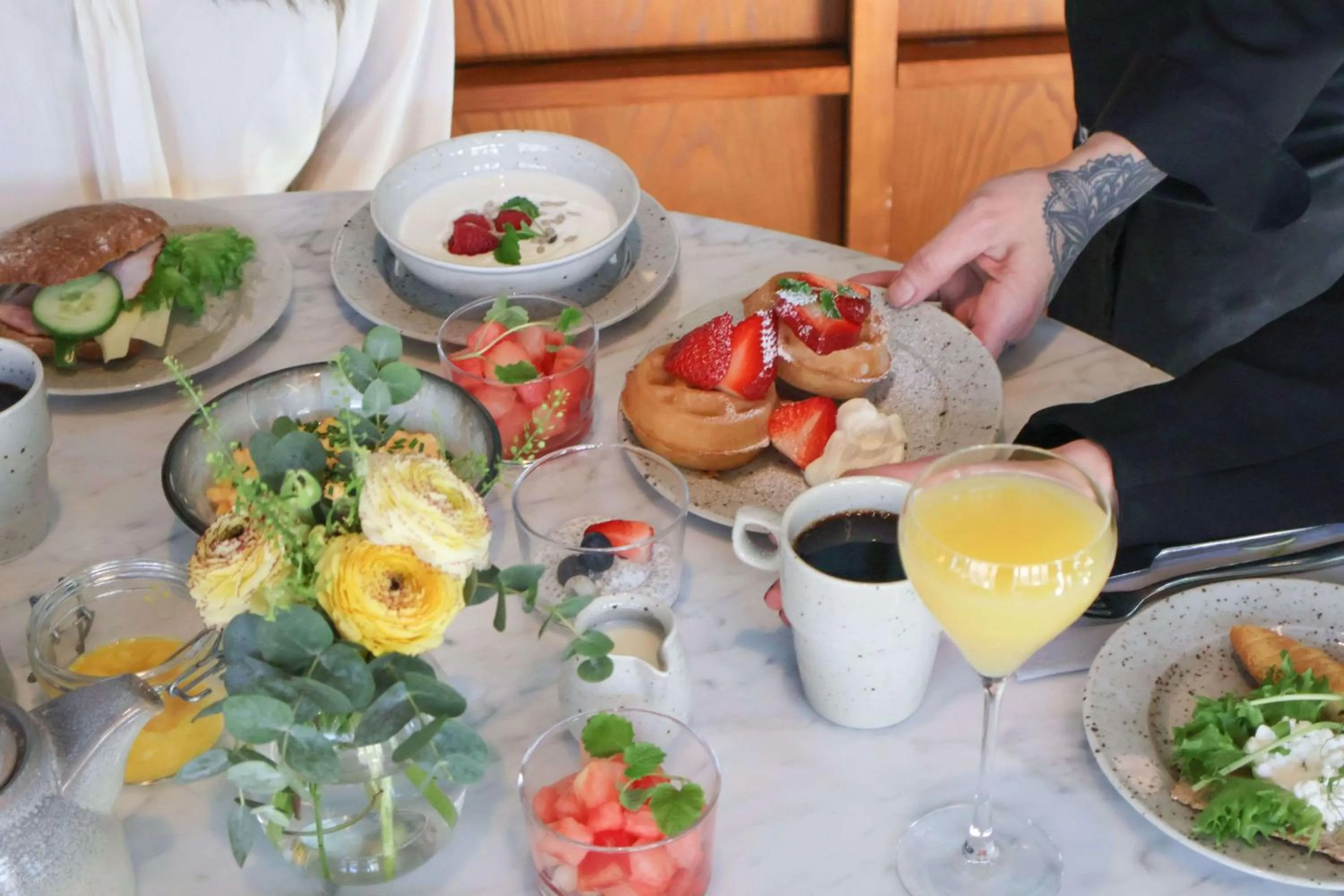 Breakfast in Best Western and Hotel Linkoping